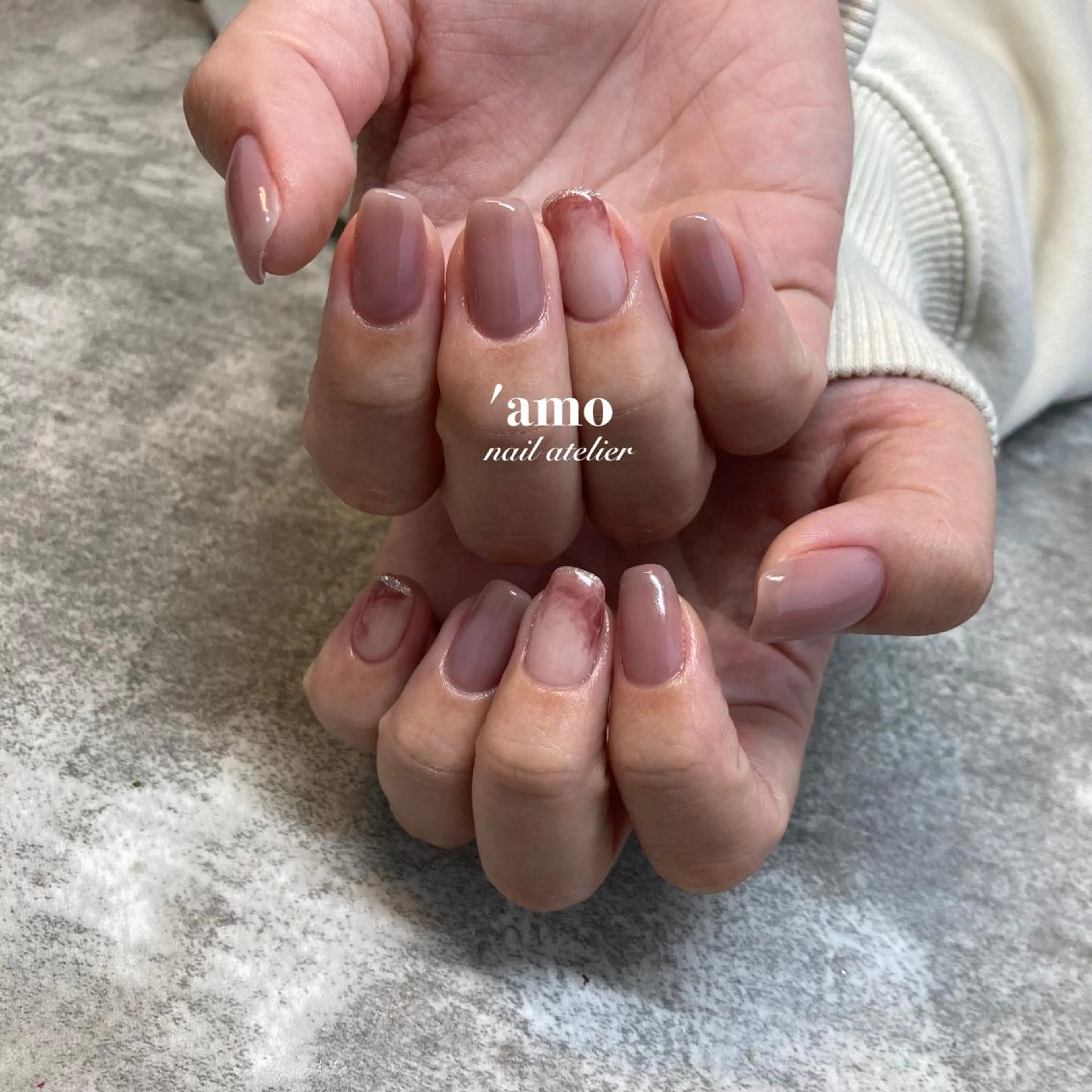 ネイル ニュアンスネイル 'amo nail atelierのエステ・リラクイメージ