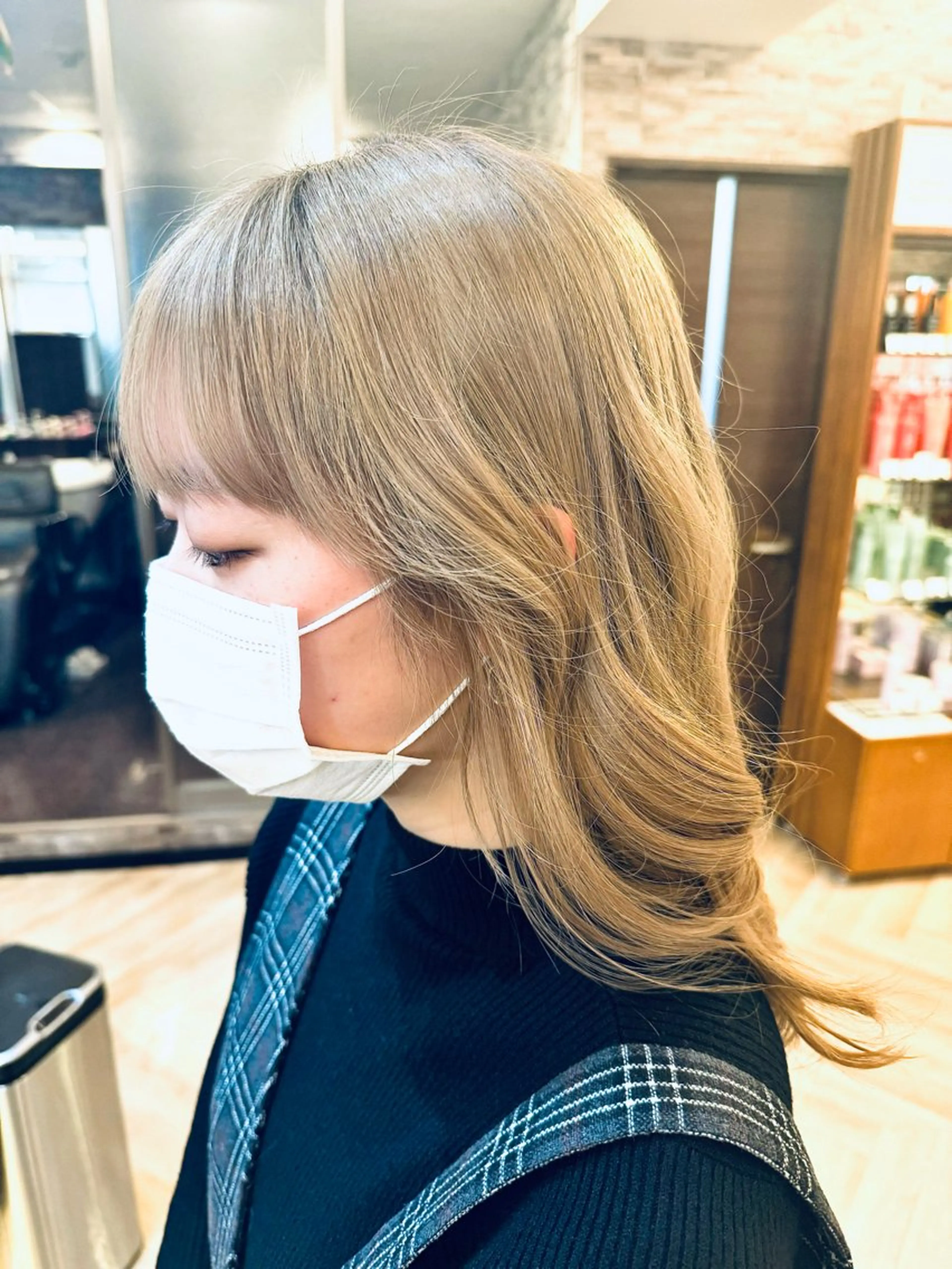 ロング CHARA Chalone池袋店所属・髪質改善池袋𓊆石原 大士𓊇ダブルカラーのヘアスタイル