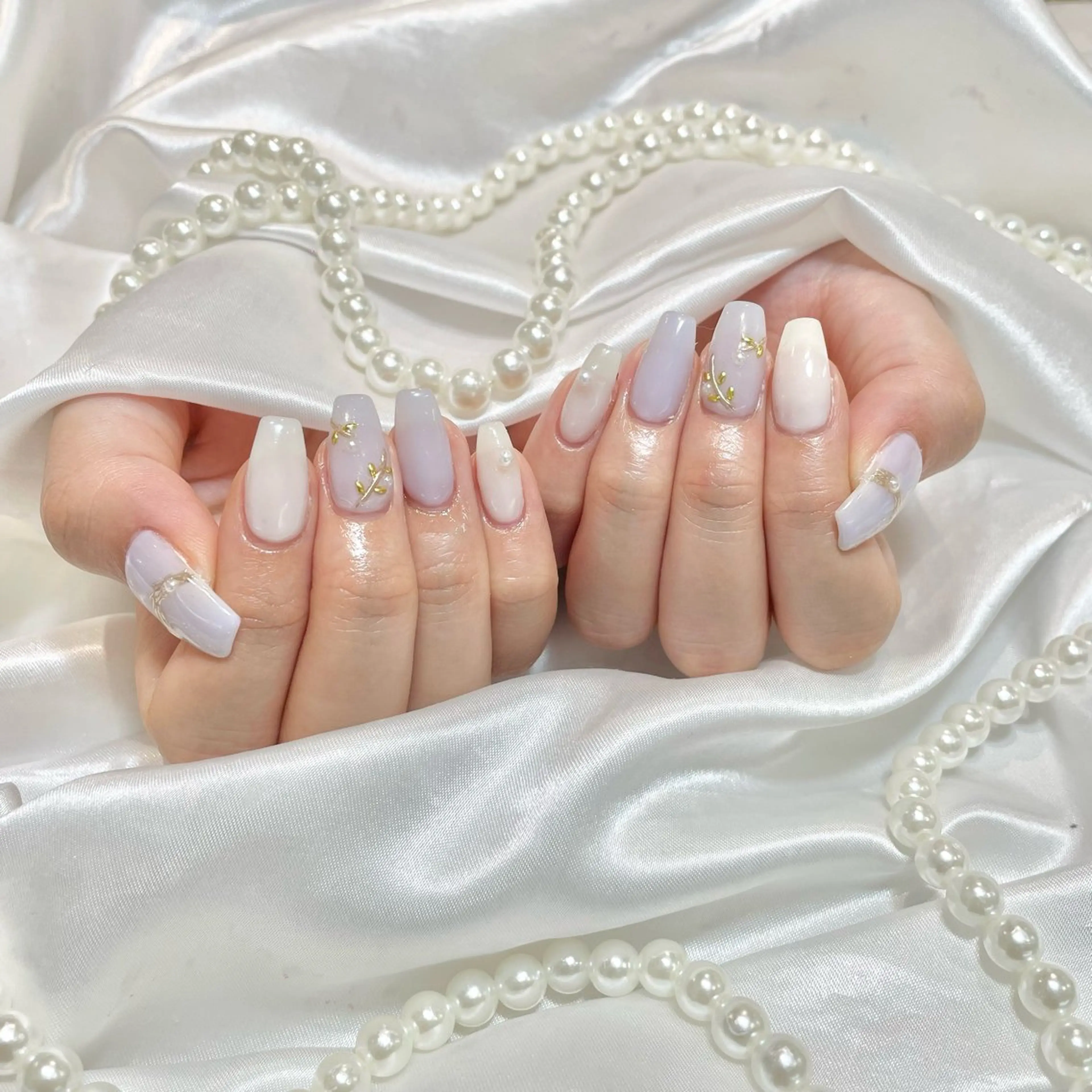 ネイル ハンドネイル WISTERIA midoriのネイルデザイン