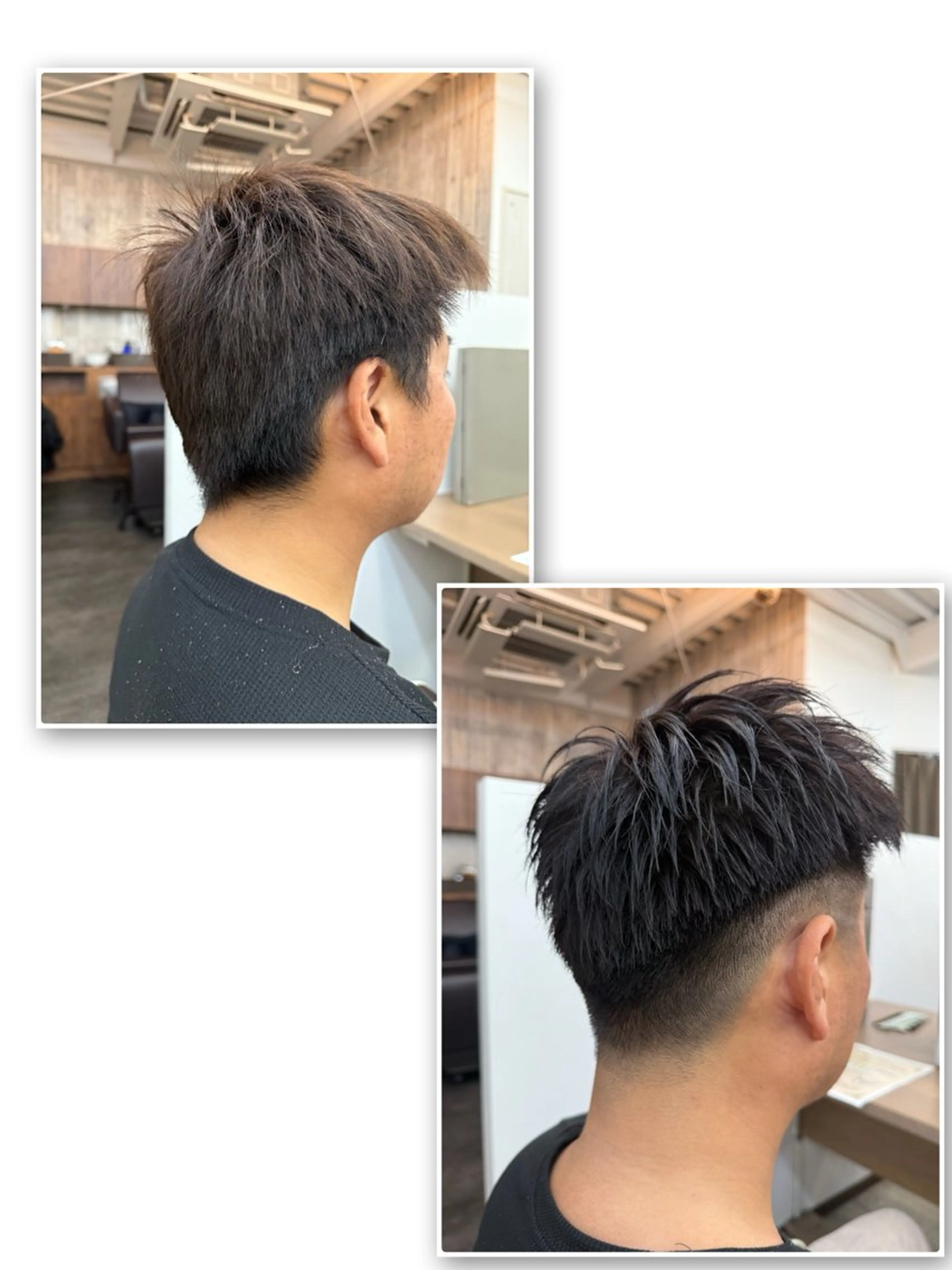 カラー メンズ ブラウンカラー 庄司 琉椰のヘアスタイル