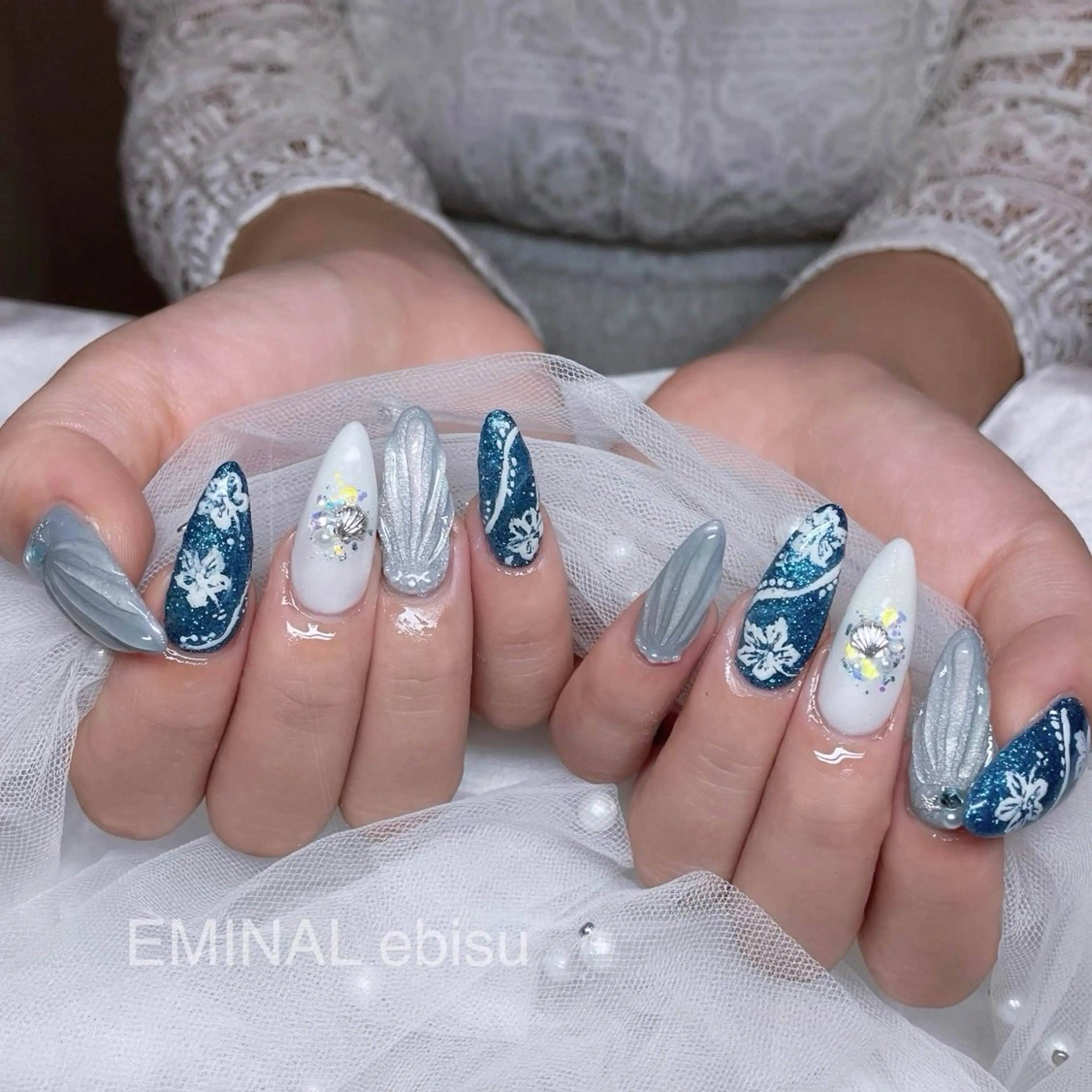 ネイル ハンドネイル Rieko EMINAL恵比寿のネイルデザイン