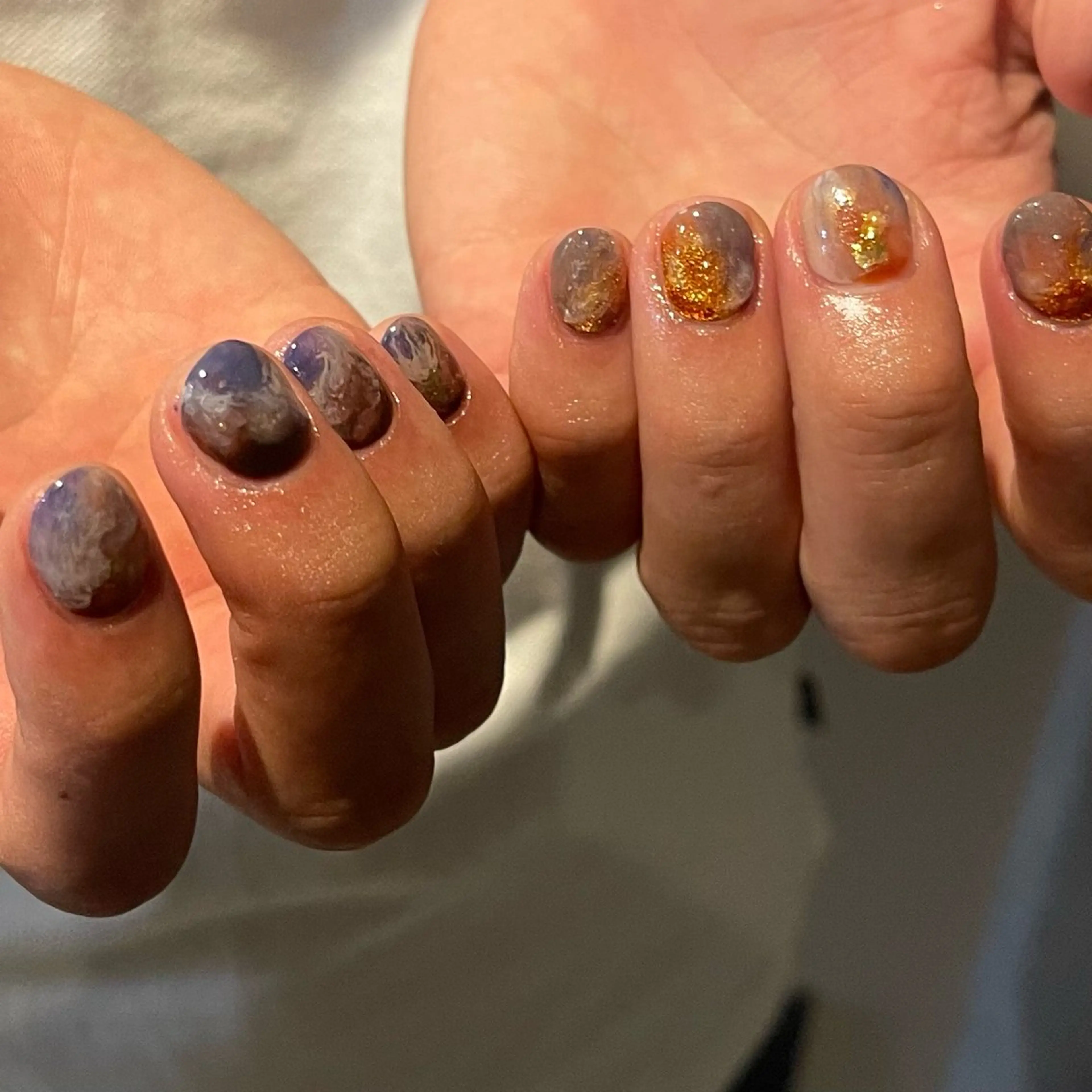 ネイル ニュアンスネイル ハンドネイル N°_shuri 【nail】のネイルデザイン