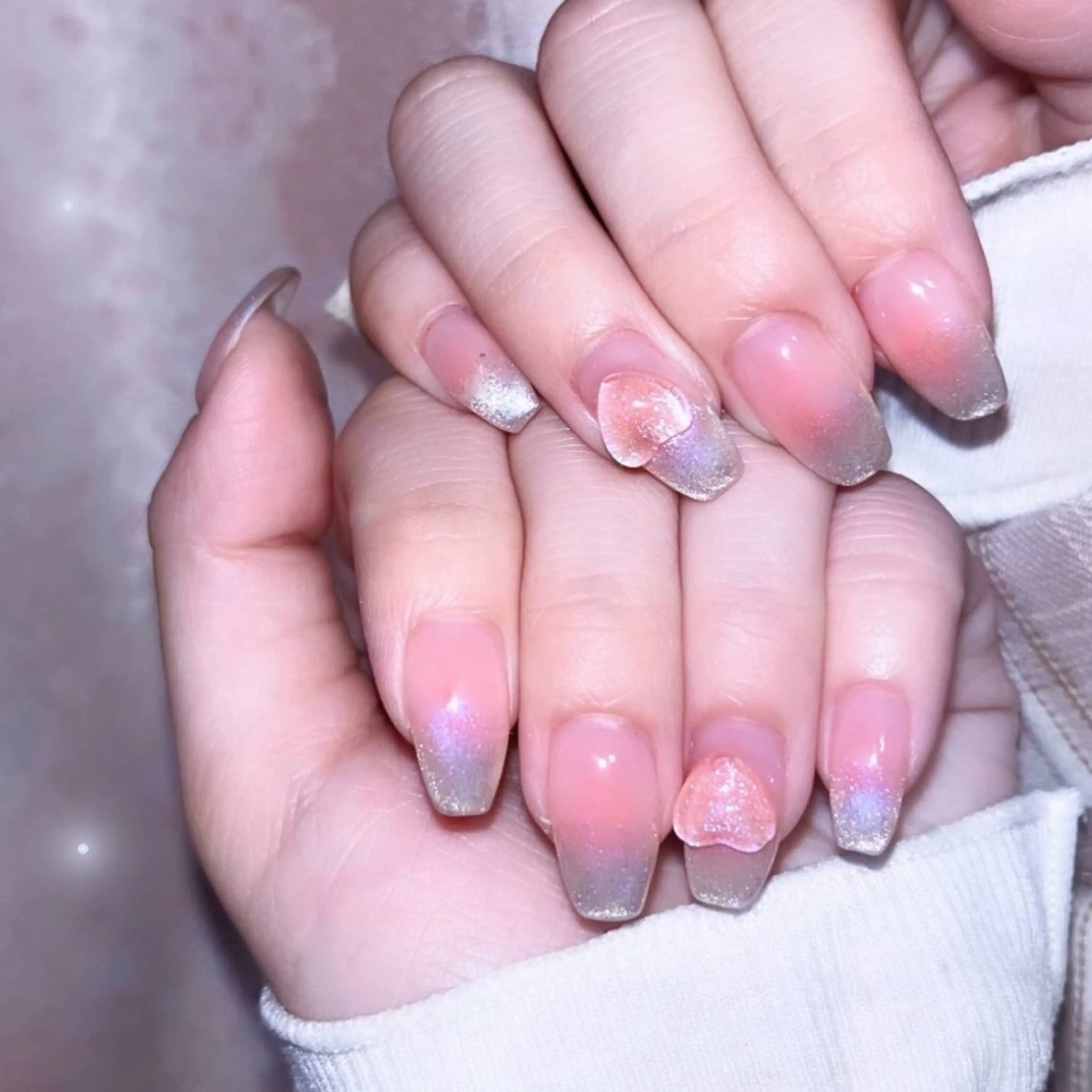 ネイル マグネットネイル ハンドネイル nail salon Ecrin所属・前島 稀歩のネイルデザイン