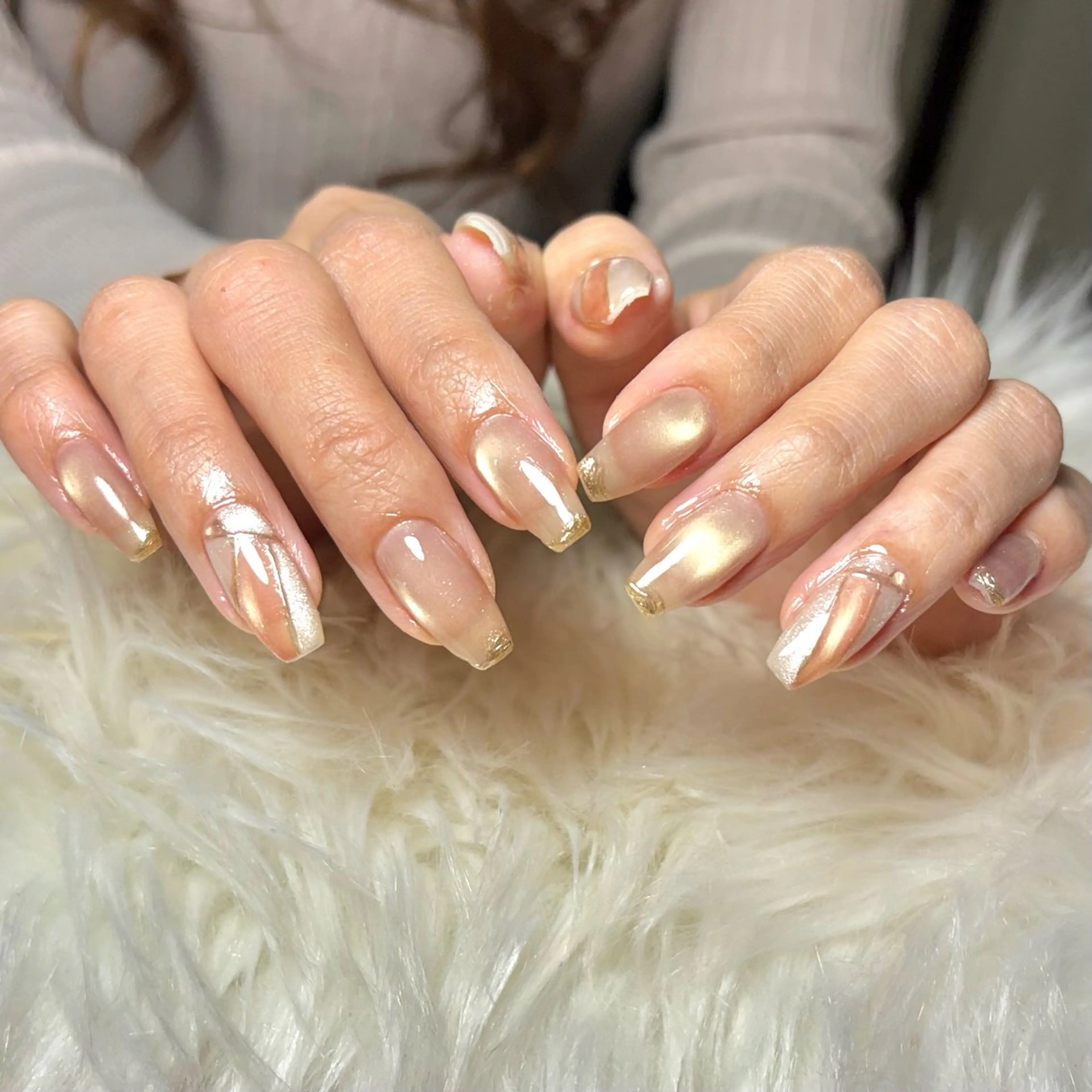 ネイル ハンドネイル ハンドケア hohomi .のネイルデザイン