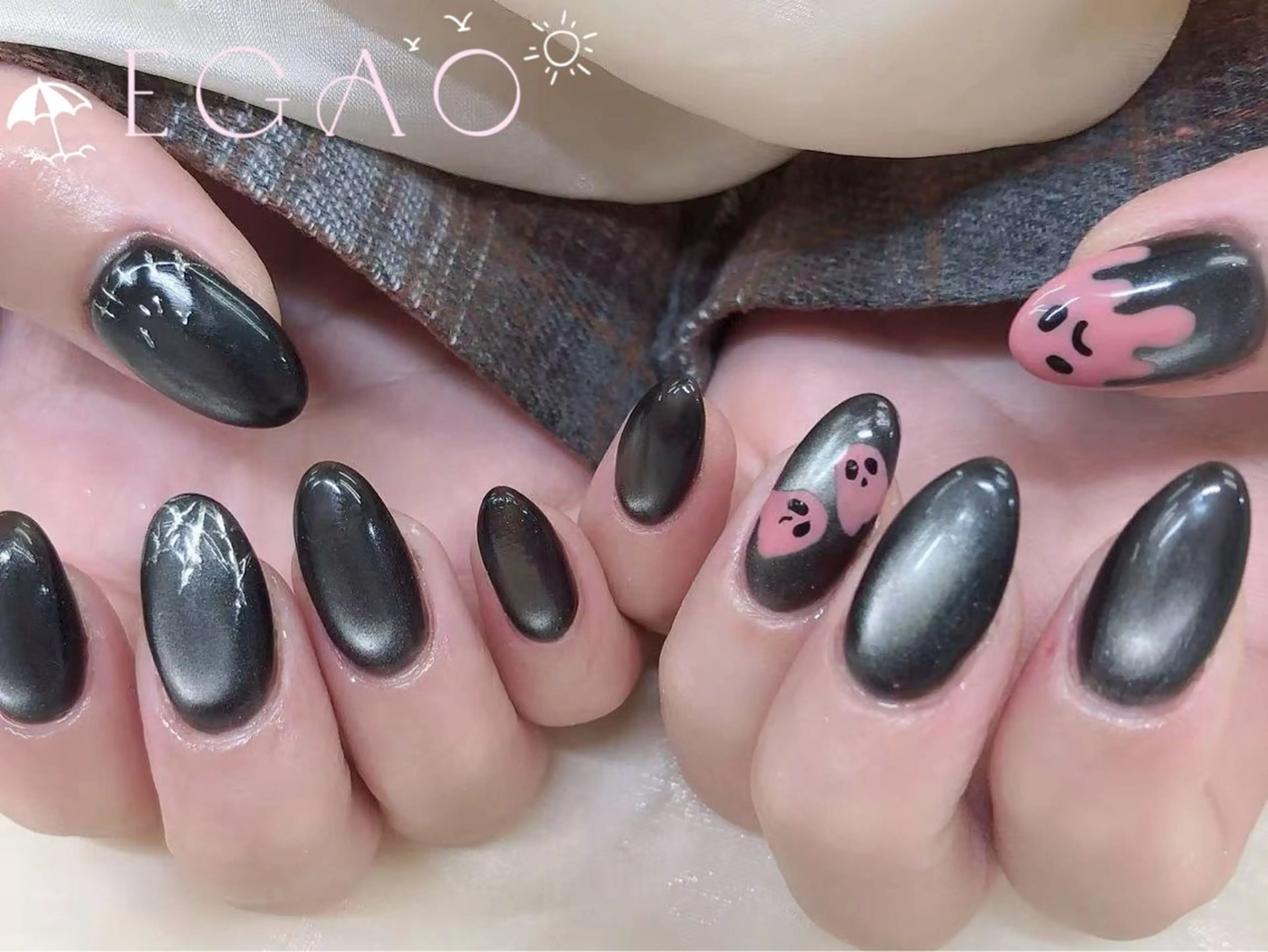 ネイル アートネイル フットネイル フレンチネイル ジェルネイル グラデーション ハンドネイル Egao Nail Salonのネイルデザイン