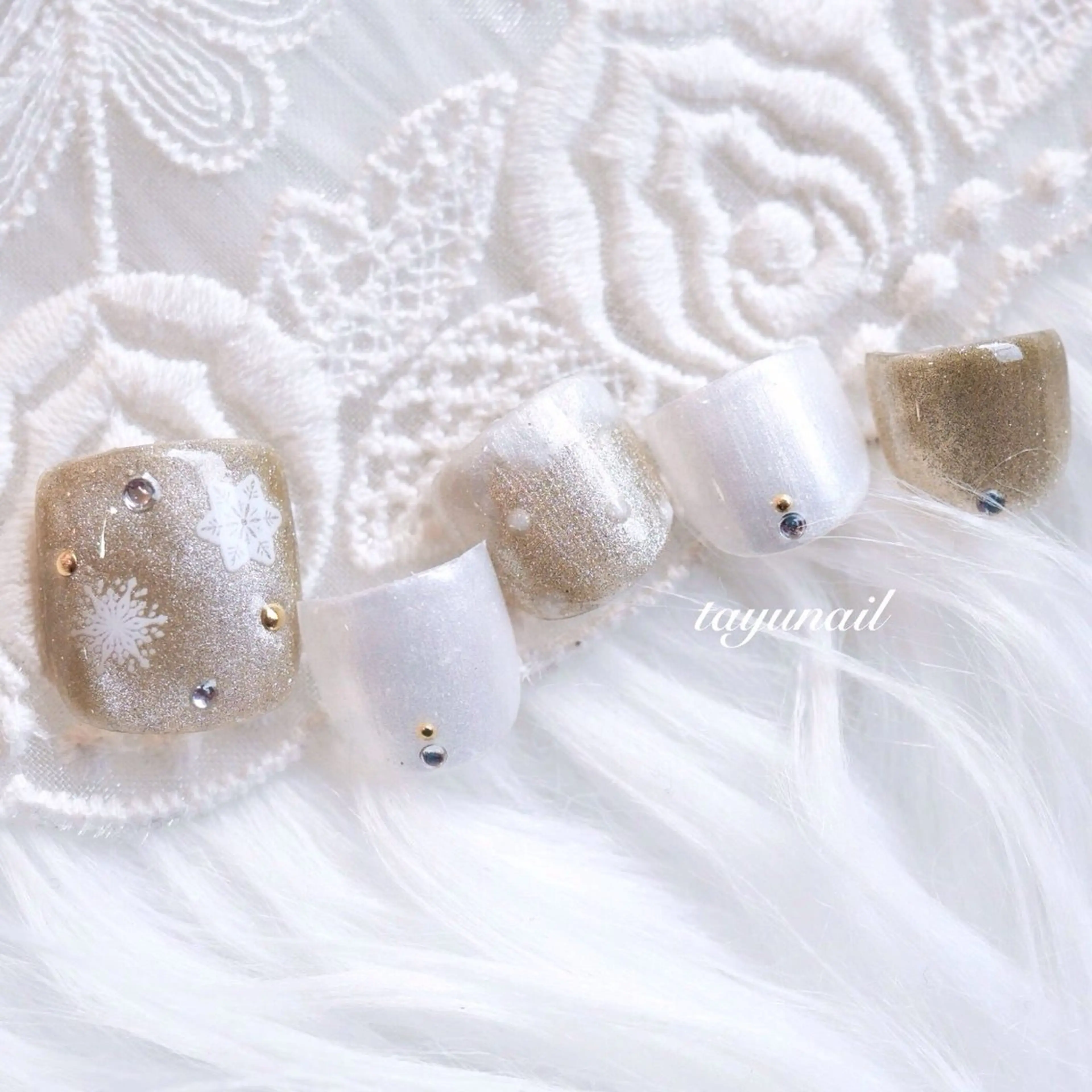 ネイル アートネイル ジェルネイル パラジェル フットネイル ネイルサロン・ネイルスクール　たゆnail所属・ネイルサロン 【たゆnail】のネイルデザイン