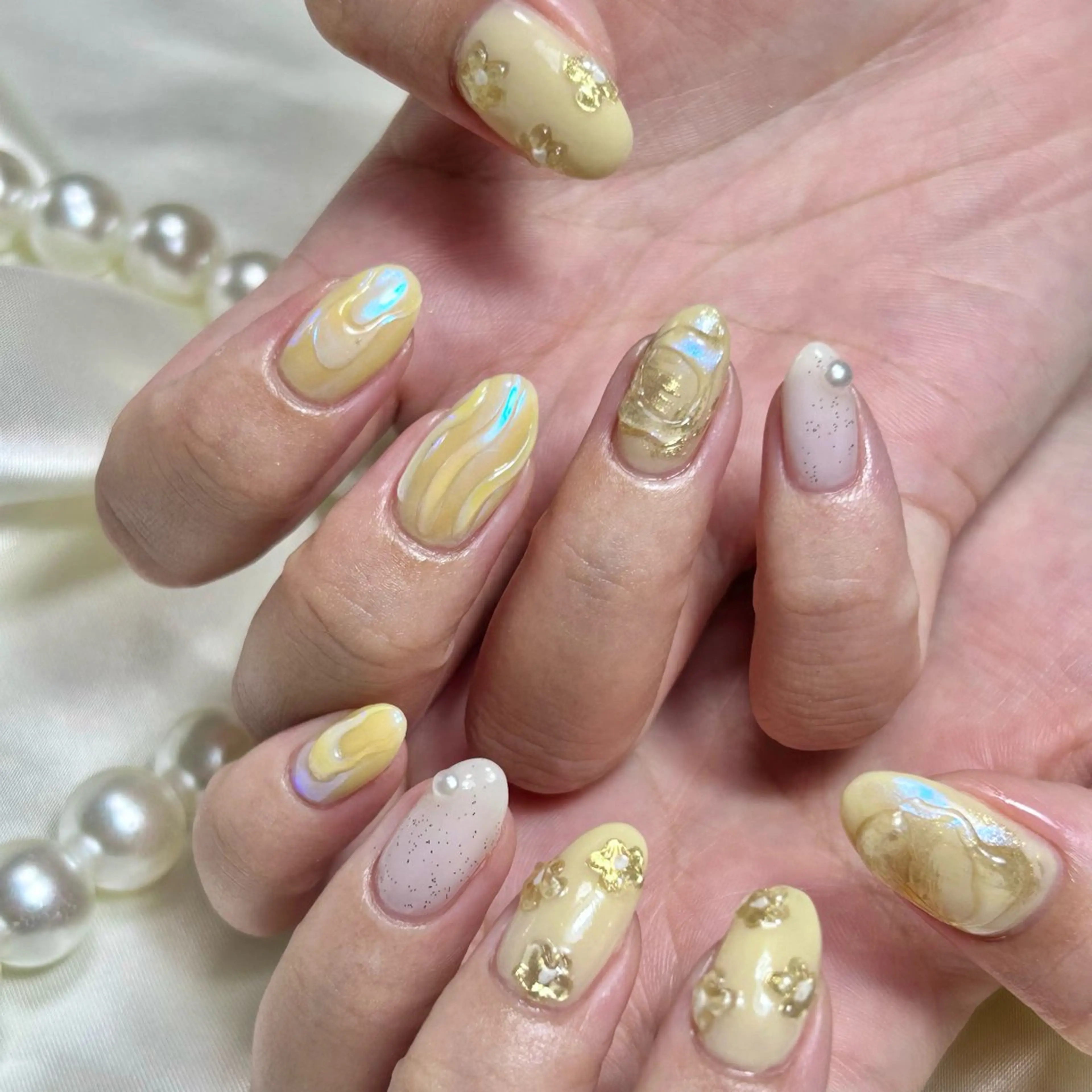 【Jr.ネイリスト】オフ込み持ち込みフルアートデザイン💅の写真