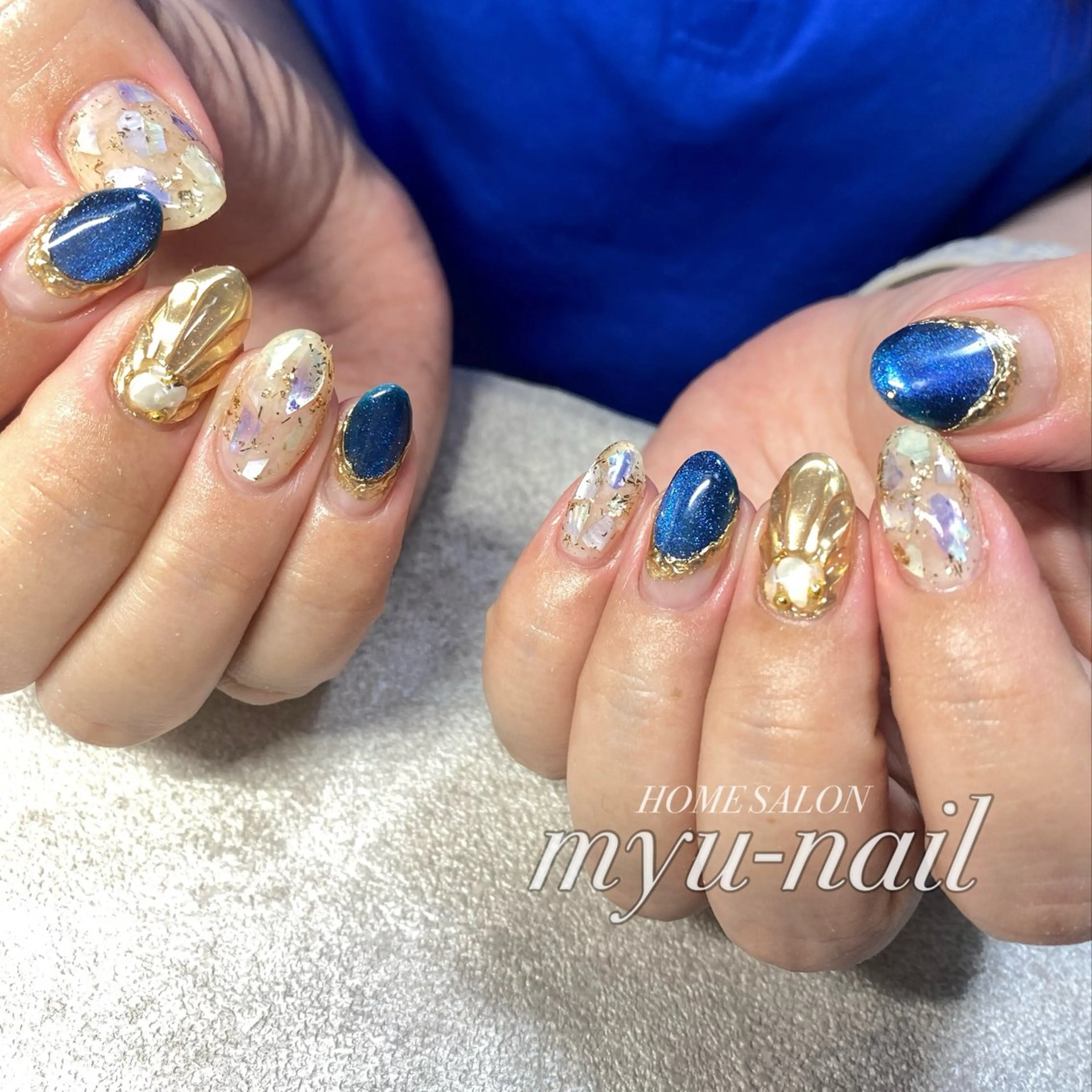 ネイル ホームサロン myu-nailのネイルデザイン