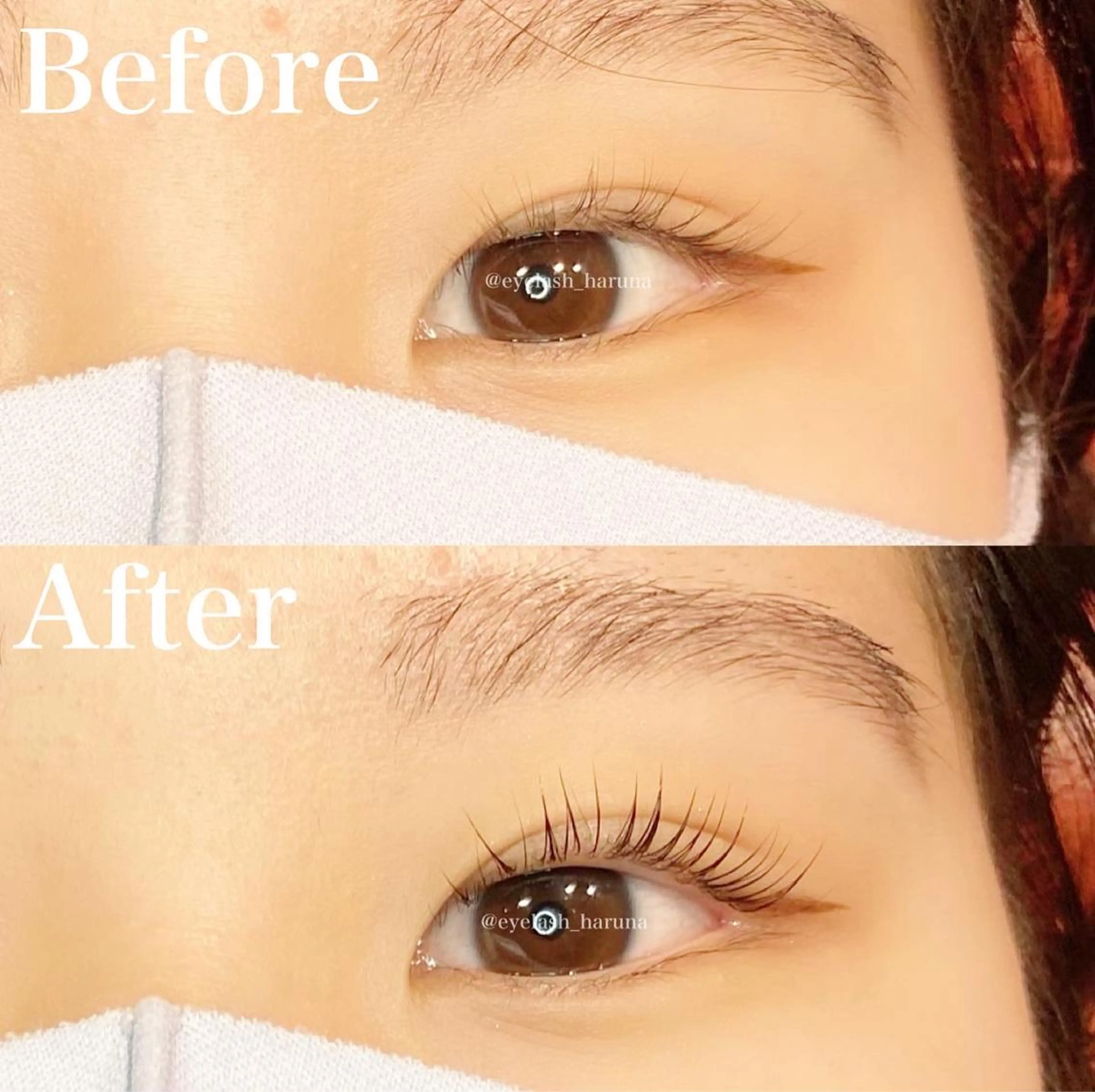 マツエク・マツパ 齋藤 春菜のマツエク・マツパデザイン