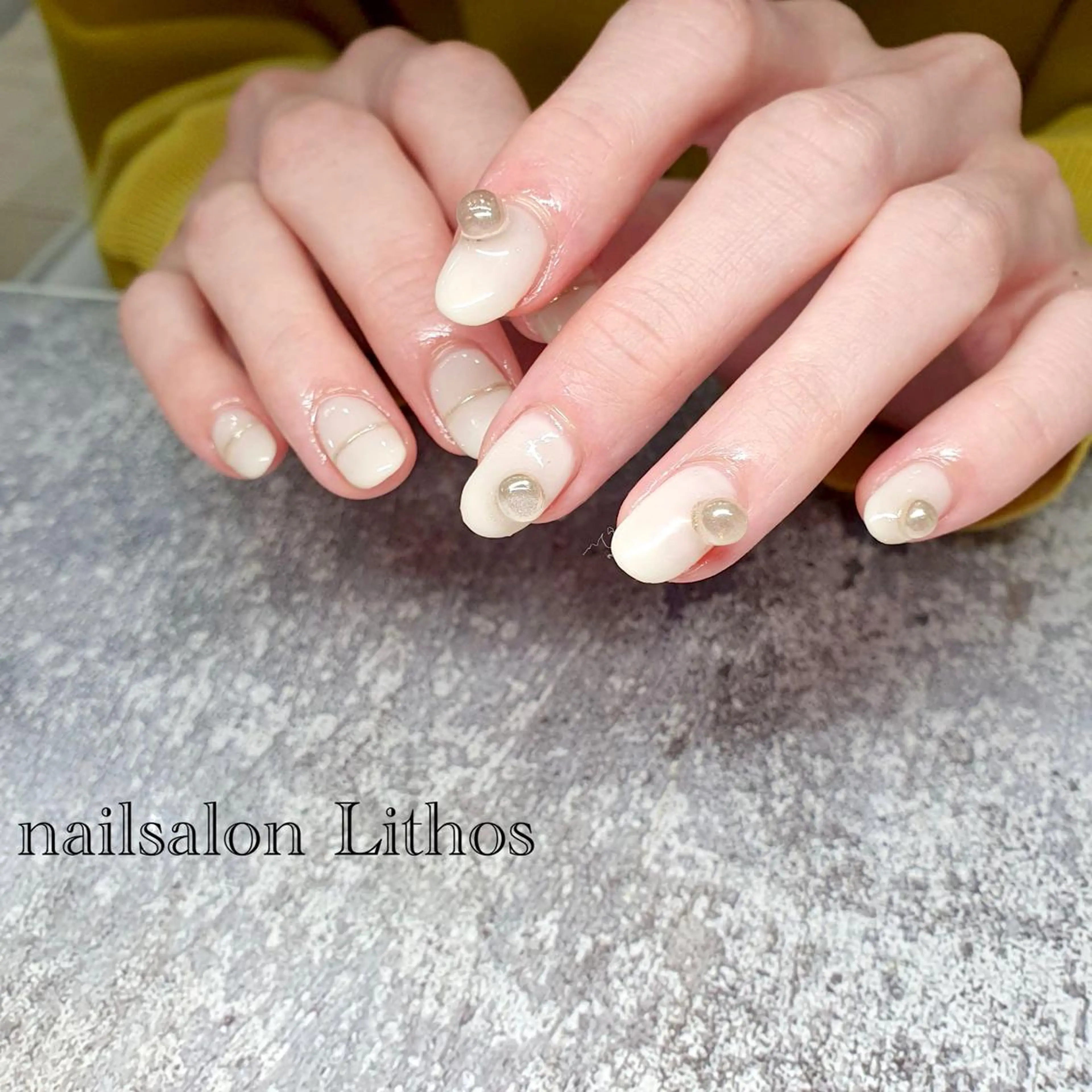 ネイル ハンドネイル nailsalon Lithos所属・nailsalon Recontreのネイルデザイン