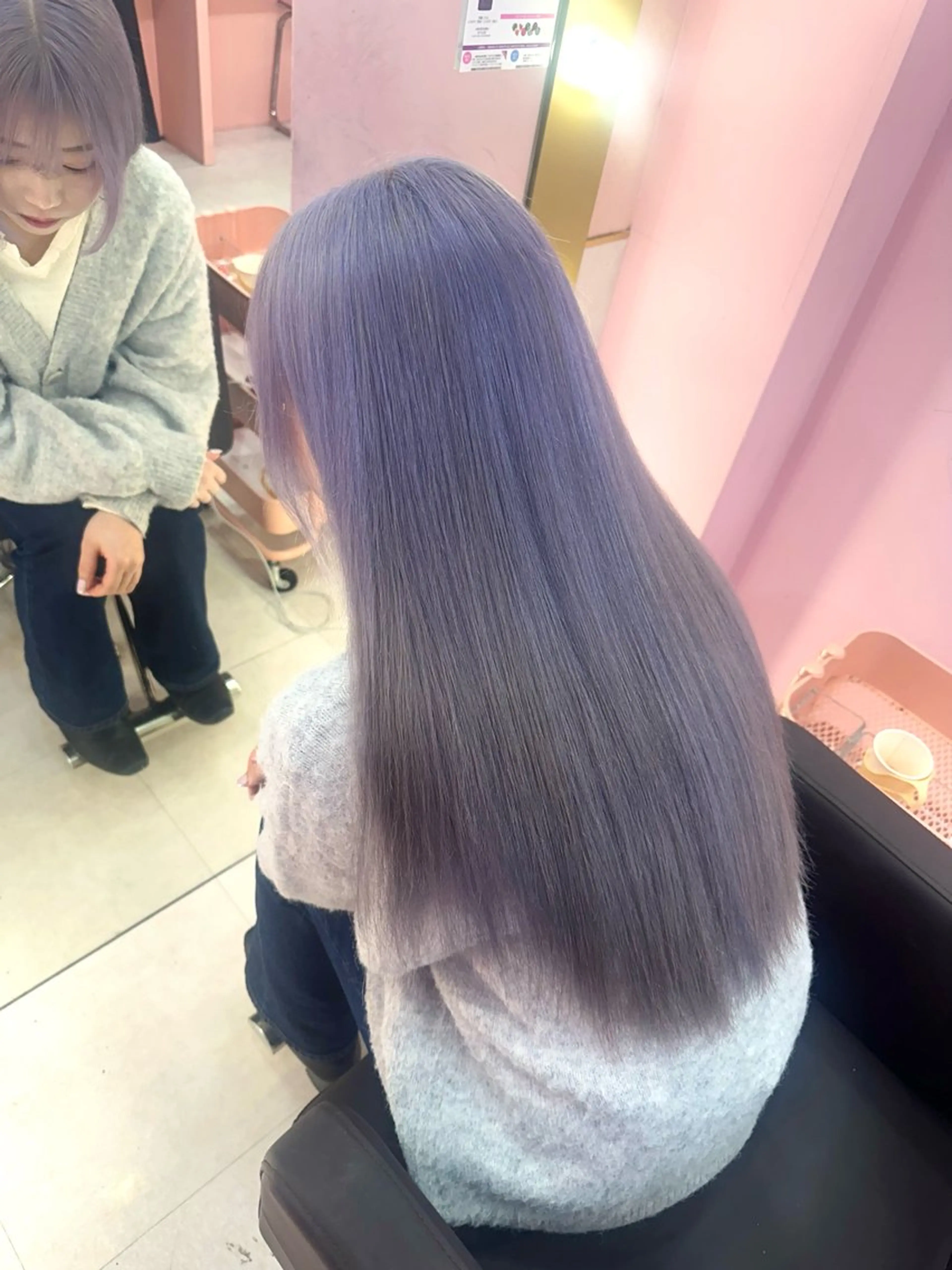 ロング カラー ヘアカラー トリートメント 🦋艶髪ハイトーン KOKI🦋のヘアスタイル