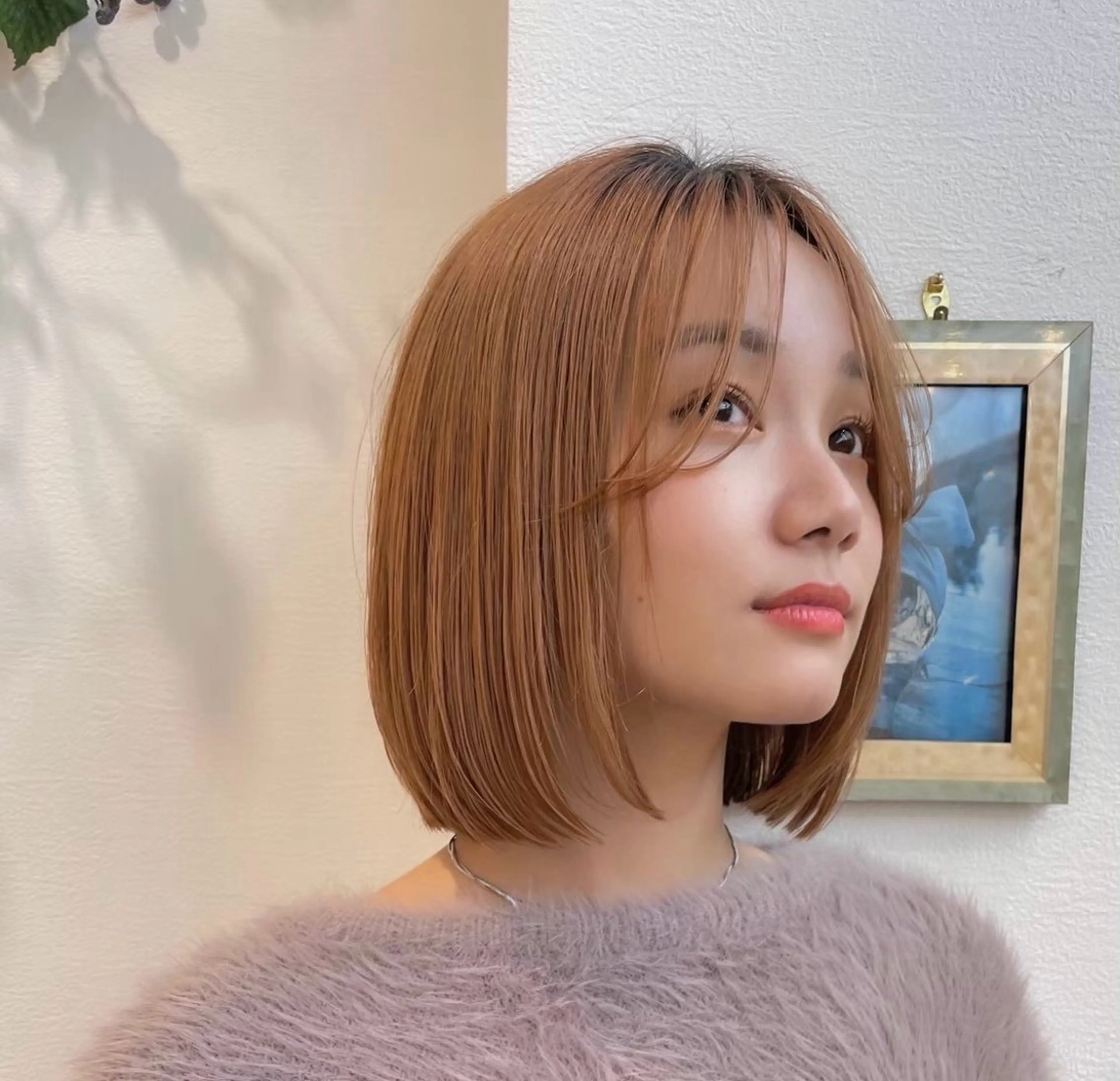 カット+ダメージ補修高保湿トリートメント レイヤー、ボブ、ショート、メンズ🙆の写真