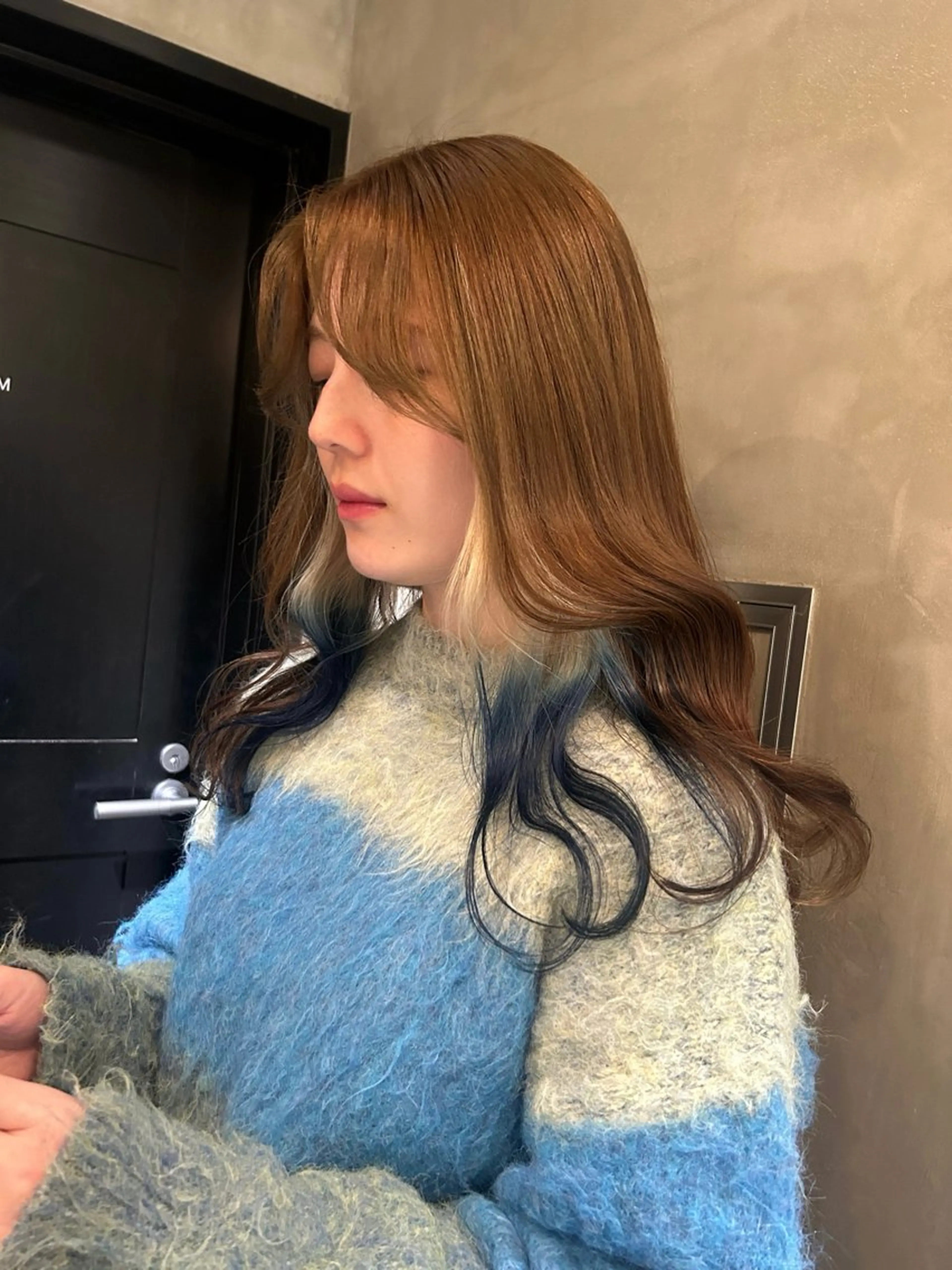 ロング カラー ヘアカラー トリートメント デザインカラー❤︎ イシイレイのヘアスタイル