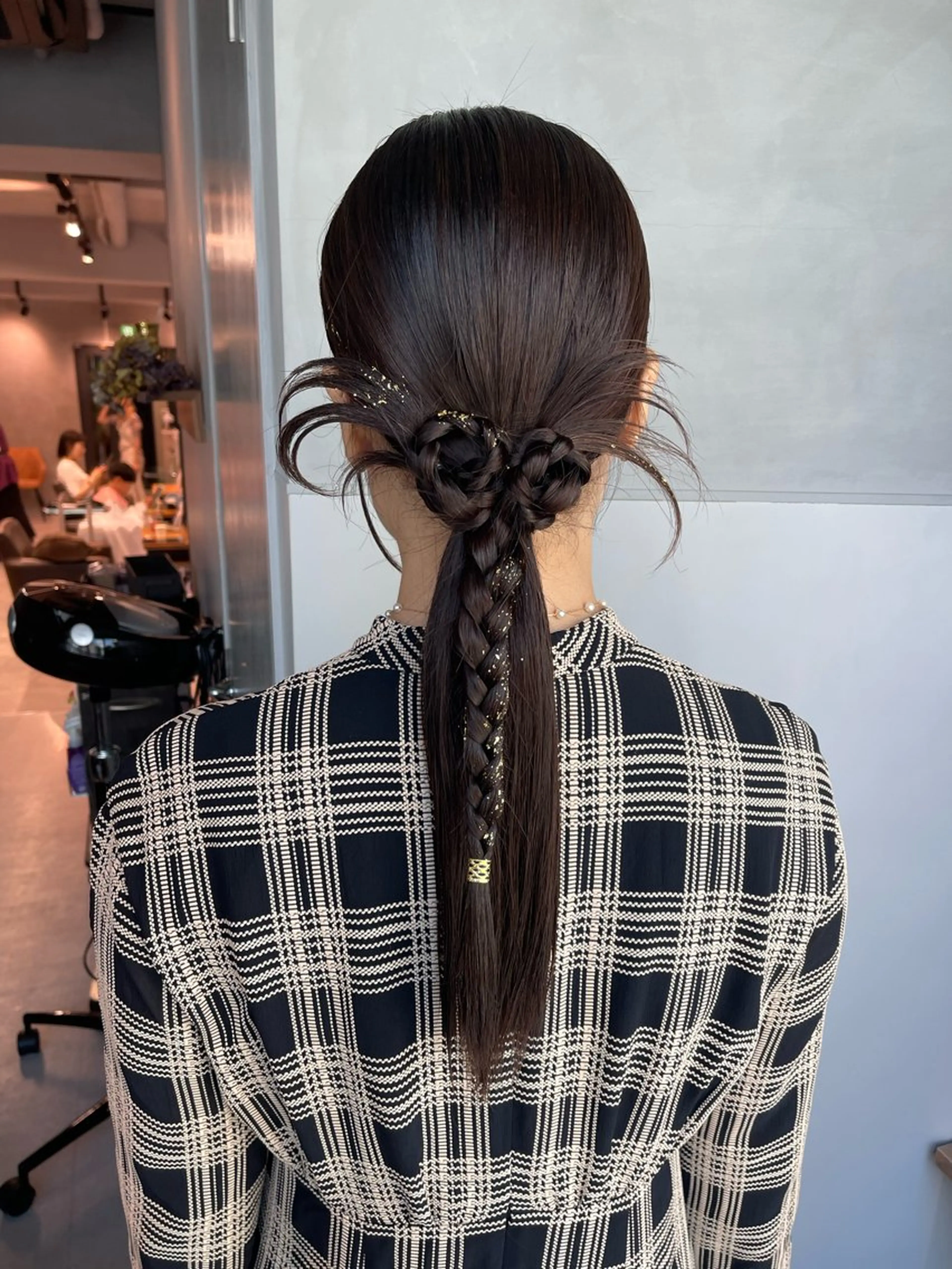 ヘアアレンジ 結婚式・ブライダル 卒業式のヘアスタイル ヘアセット charm《銀座》 ヘアセット/縮毛矯正のヘアスタイル