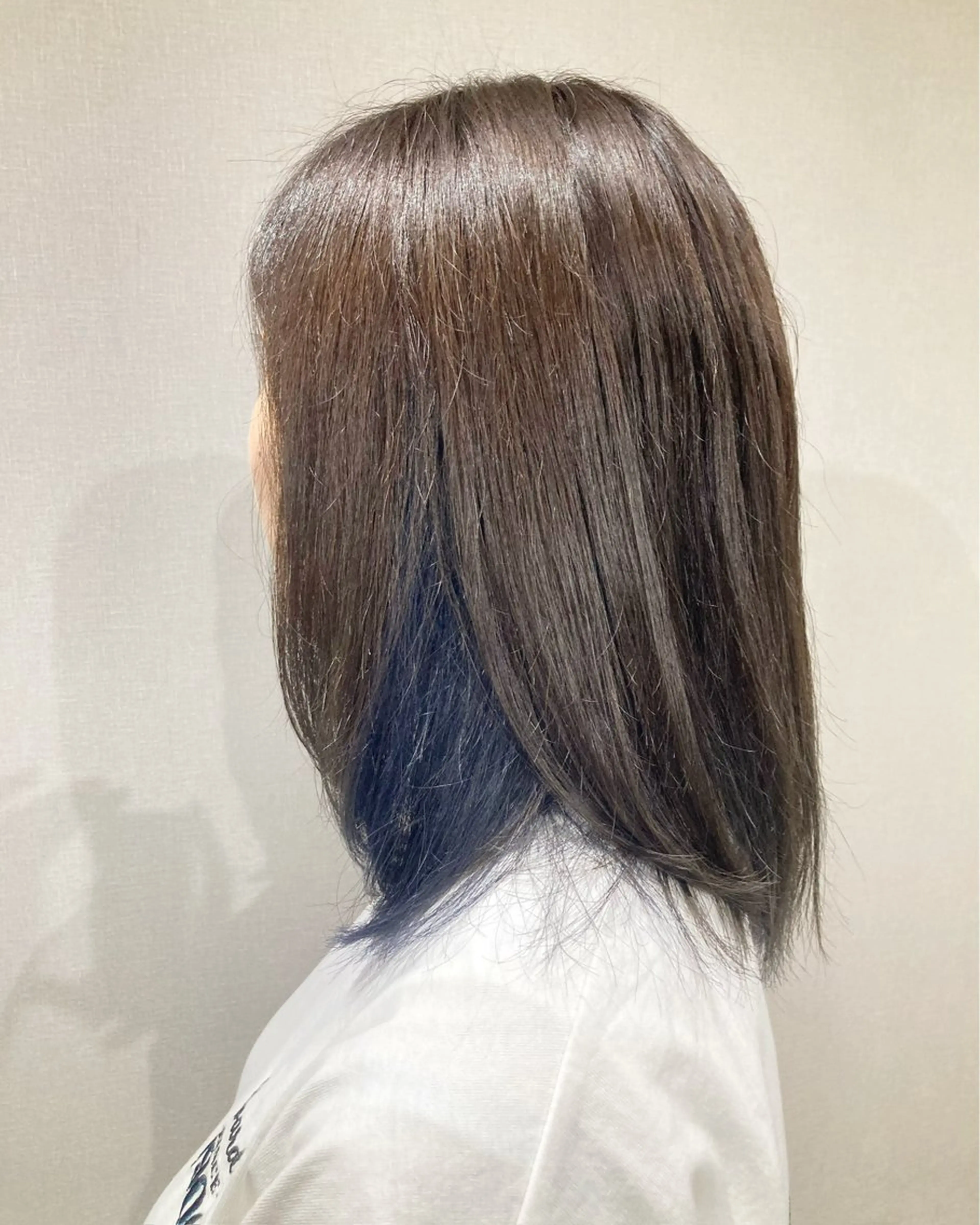 ミディアム ヘアカラー hair salon rita 野々市所属・中野 幹也のヘアスタイル