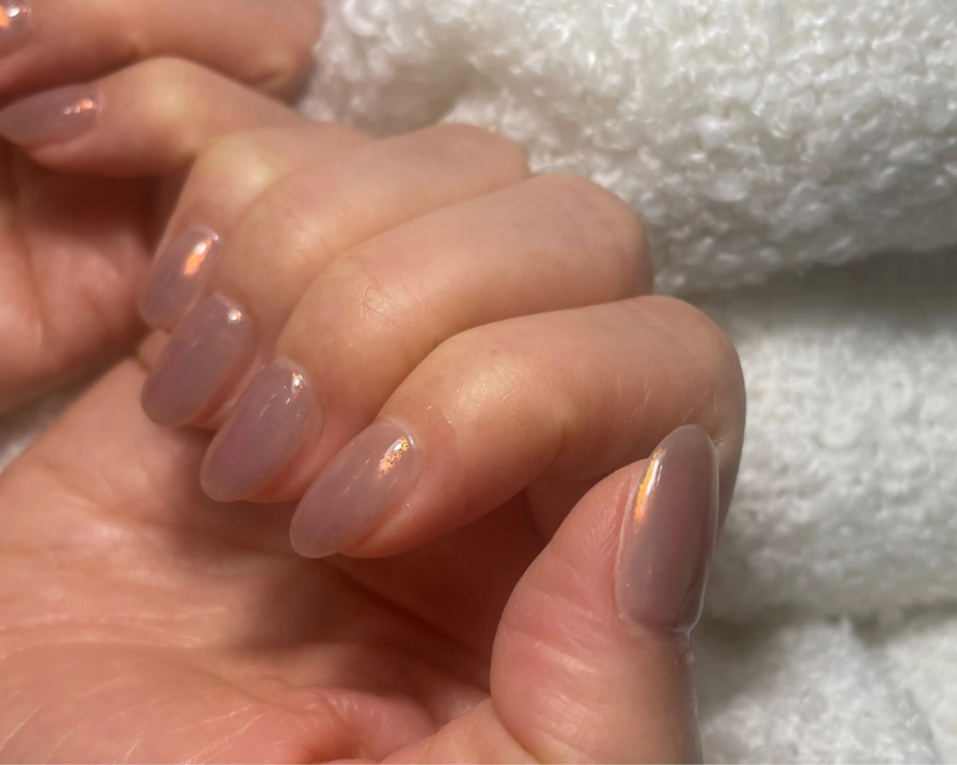 [ハンド]オーロラワンカラーネイル¥7,500 -パラジェル/フィルイン対応可能の写真