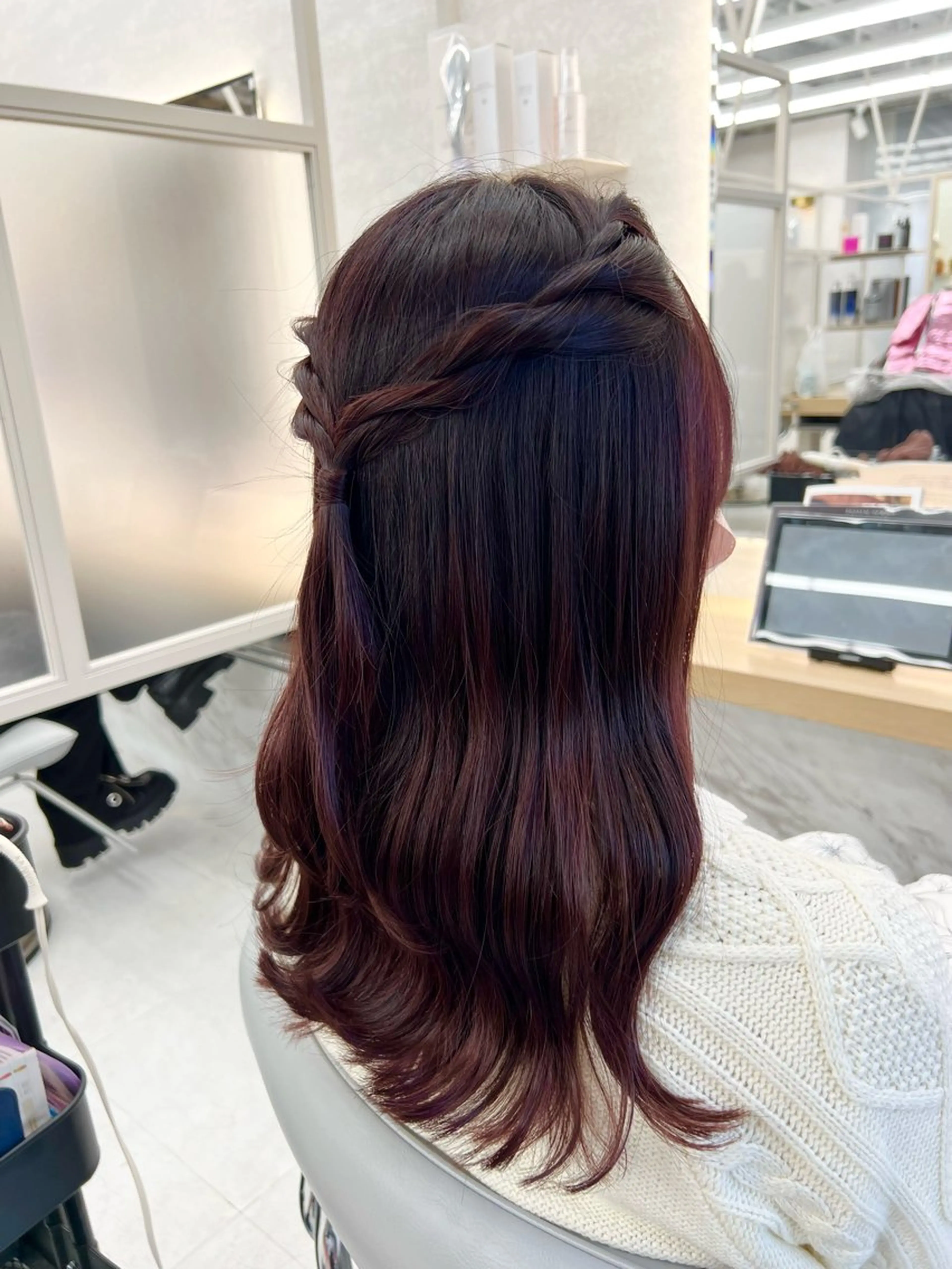 ヘアアレンジ トリートメント ヘアセット 韓国🫧アイドルヘア 🎀みづきのヘアスタイル