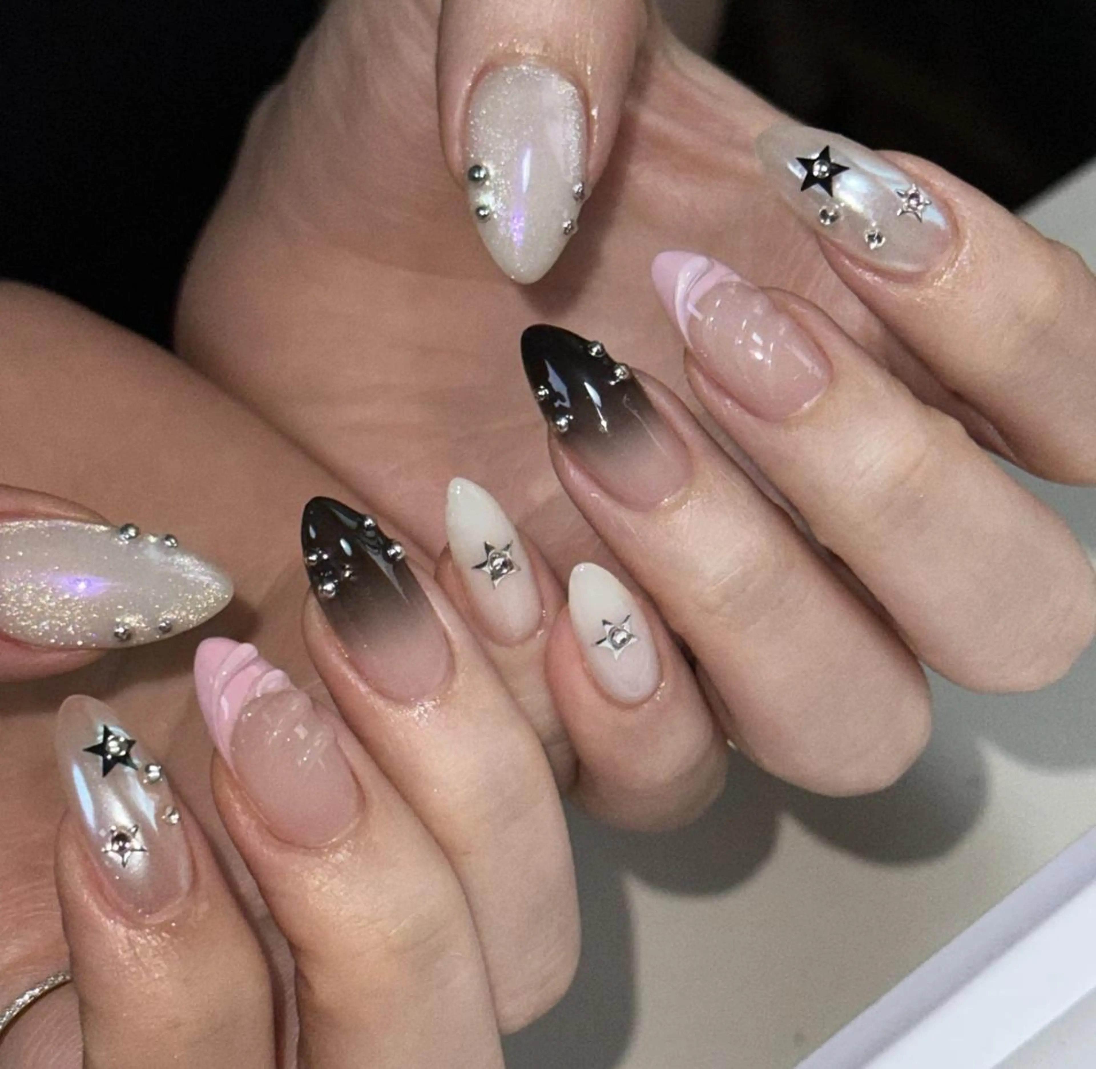 ネイル ハンドネイル By moonネイル 🌷ワンホン/韓国風のネイルデザイン