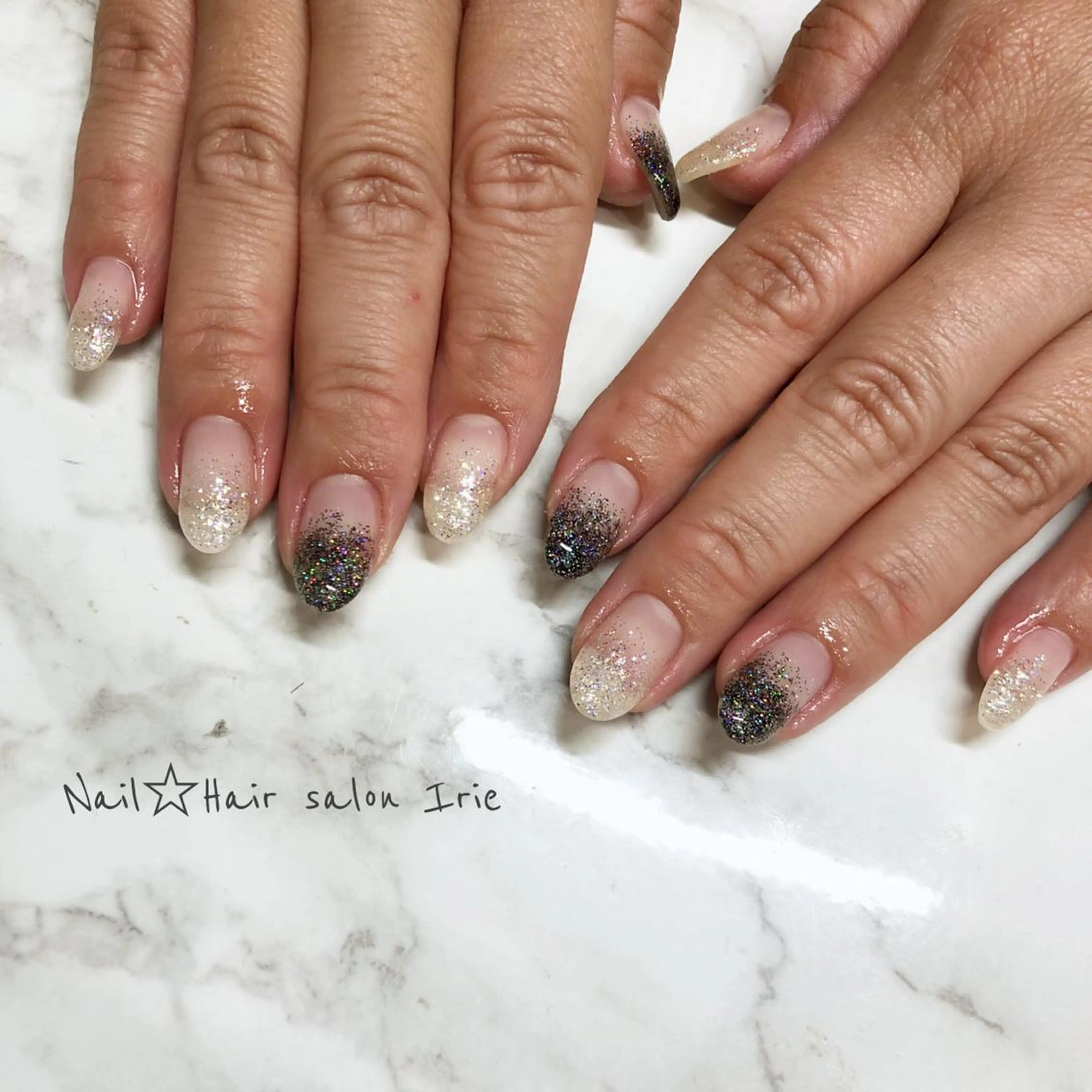 ネイル ハンドネイル ハンドケア Hair salon Irie所属・與儀 知佳のネイルデザイン