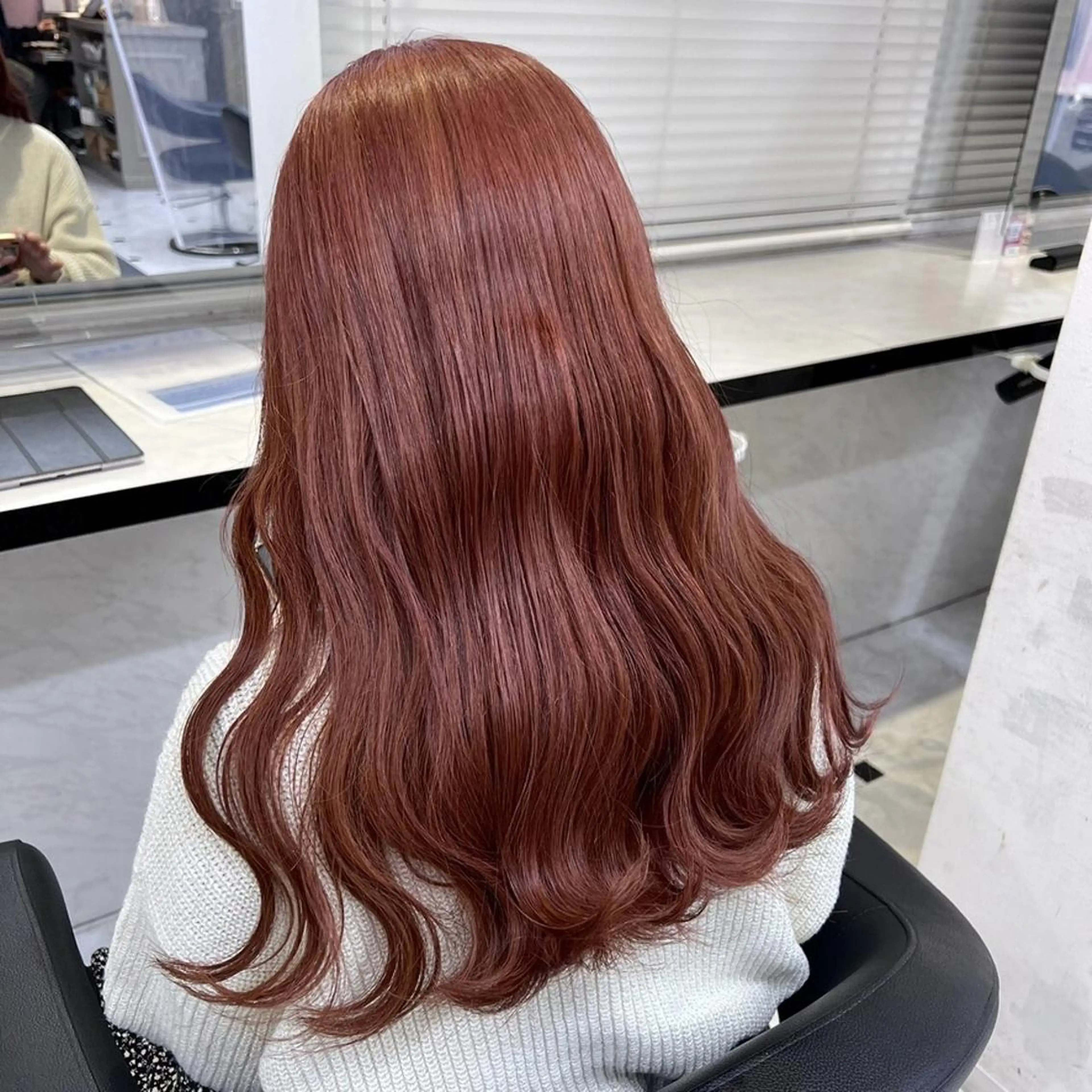 カラー 夏の暖色カラー💞 渋谷FRUITSのヘアスタイル
