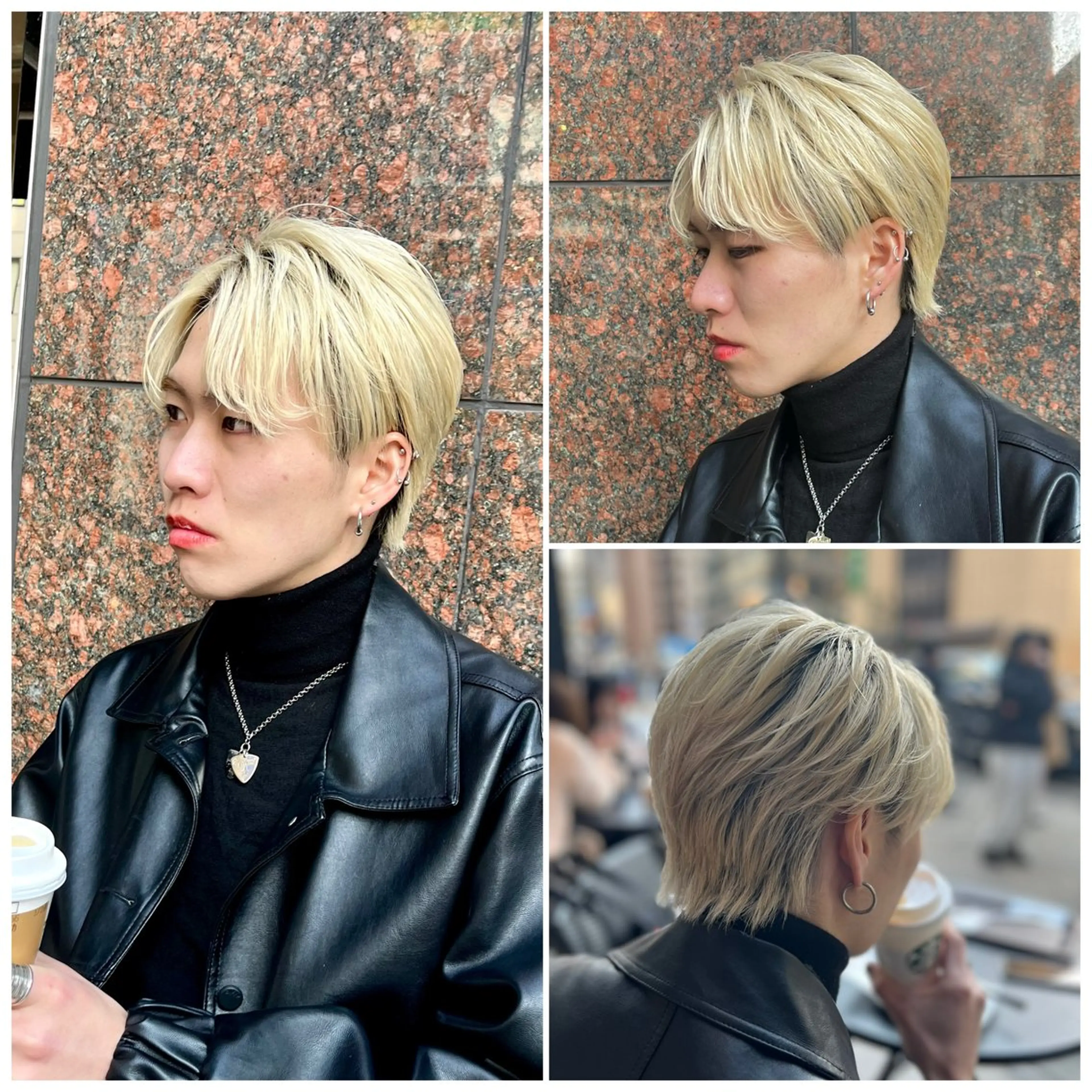 ショート メンズ カット TAYA 心斎橋所属・山本 聖真のヘアスタイル