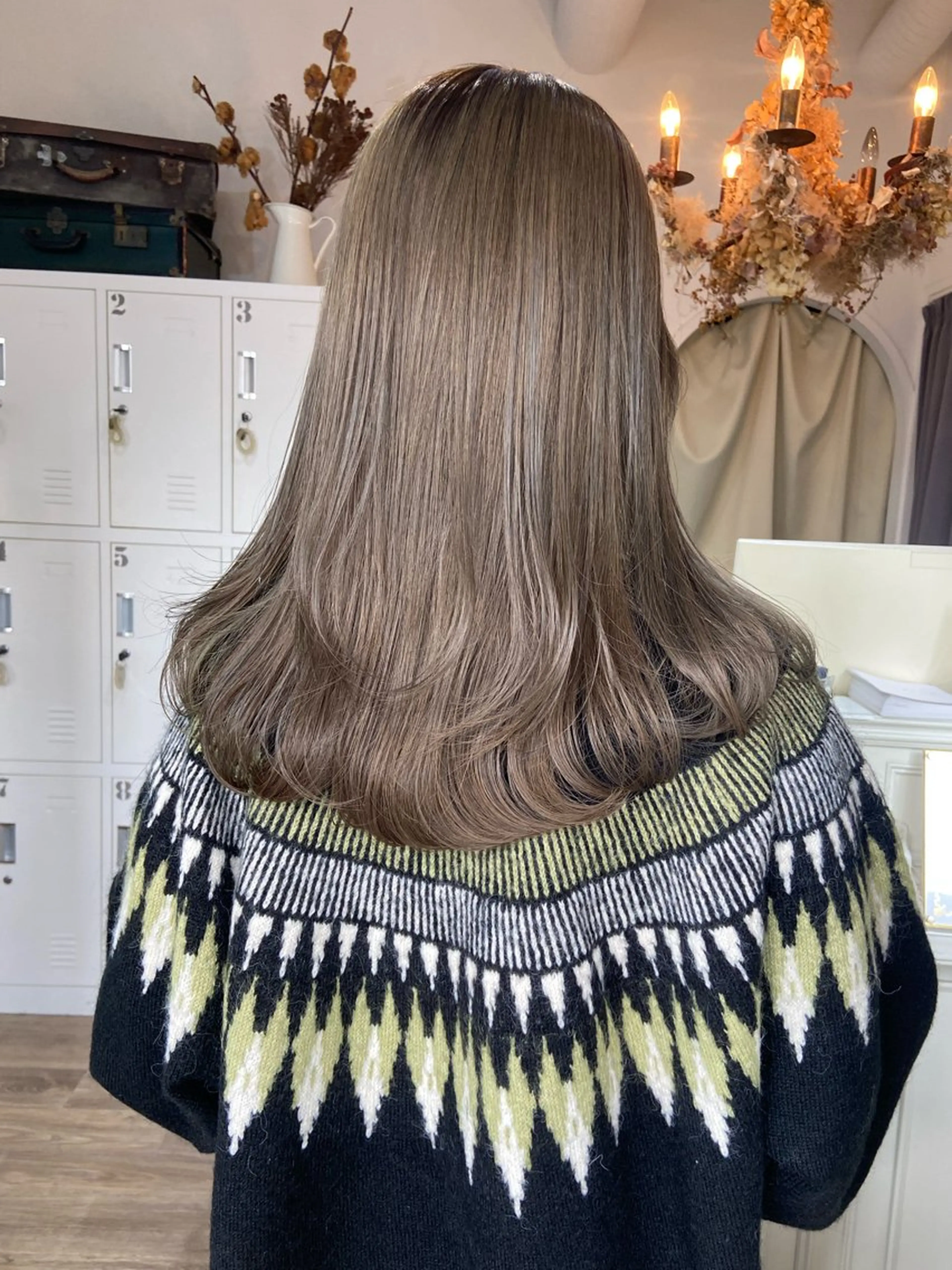 《🎀人気No.1🎀》艶イルミナカラー🫧＋Aujuaシャンプー🧴７種トリートメント付き✨✨の写真