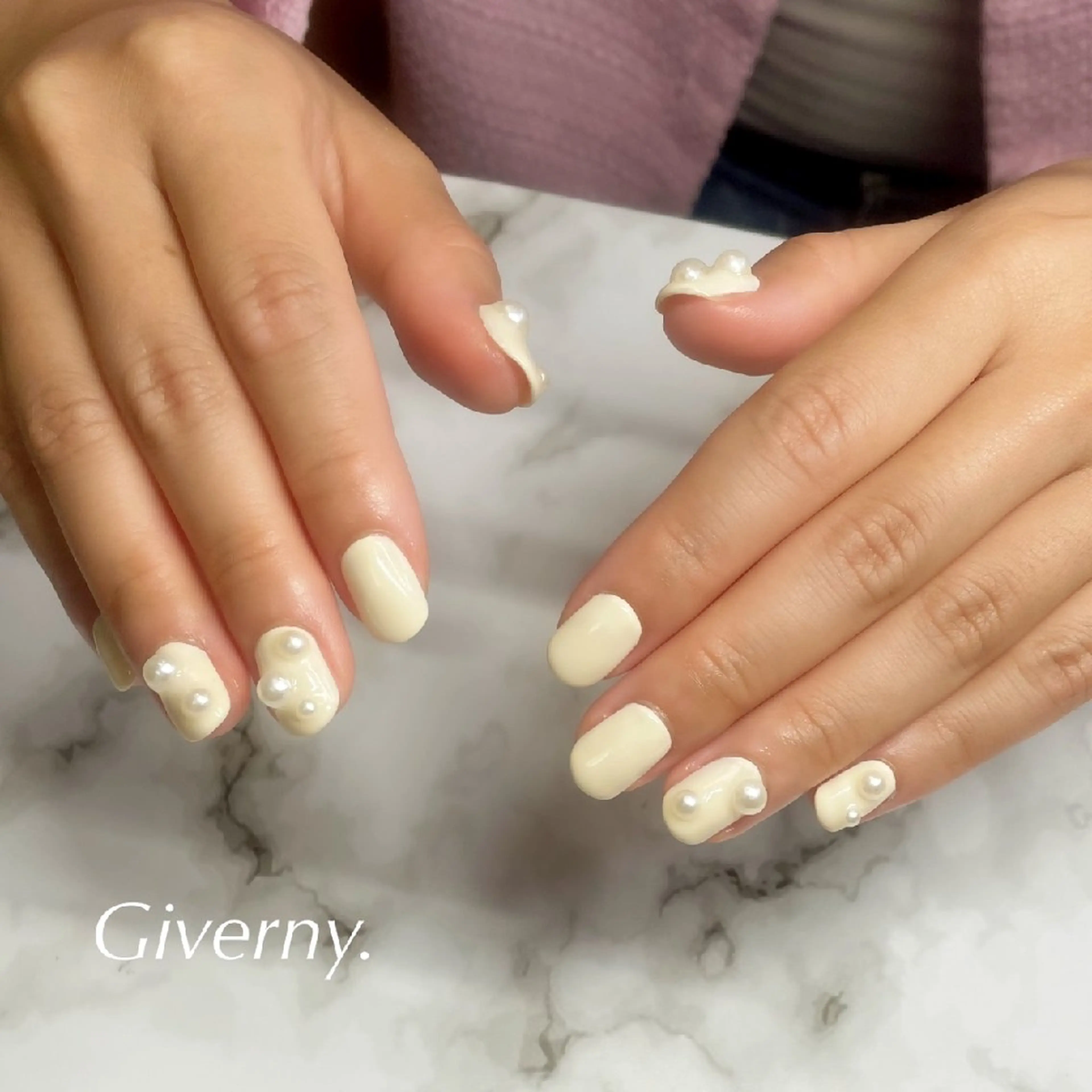 ネイル ハンドネイル Giverny .のネイルデザイン