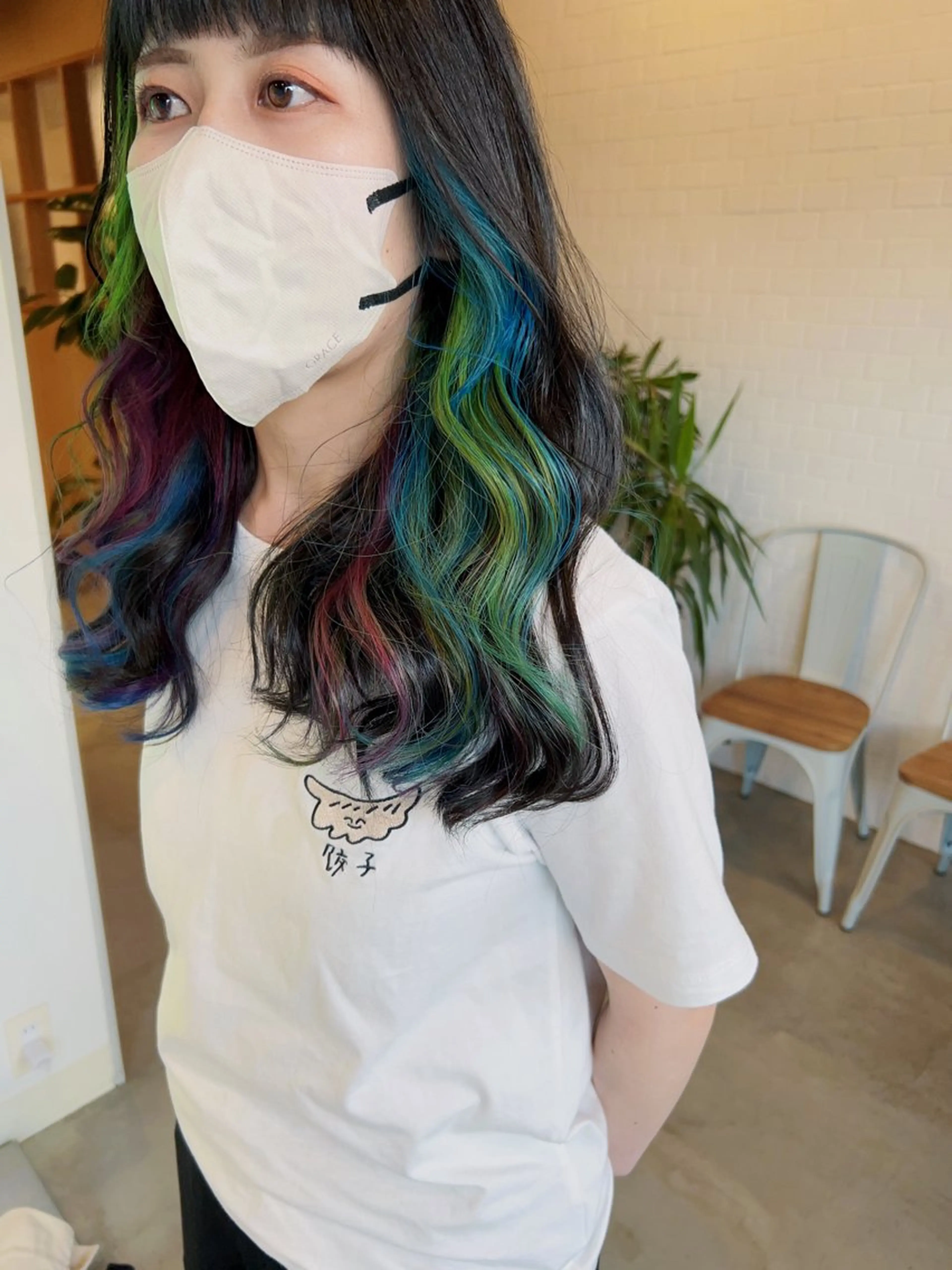 ロング カラー インナーカラー StarT所属・StarT大分 高橋勇貴のヘアスタイル
