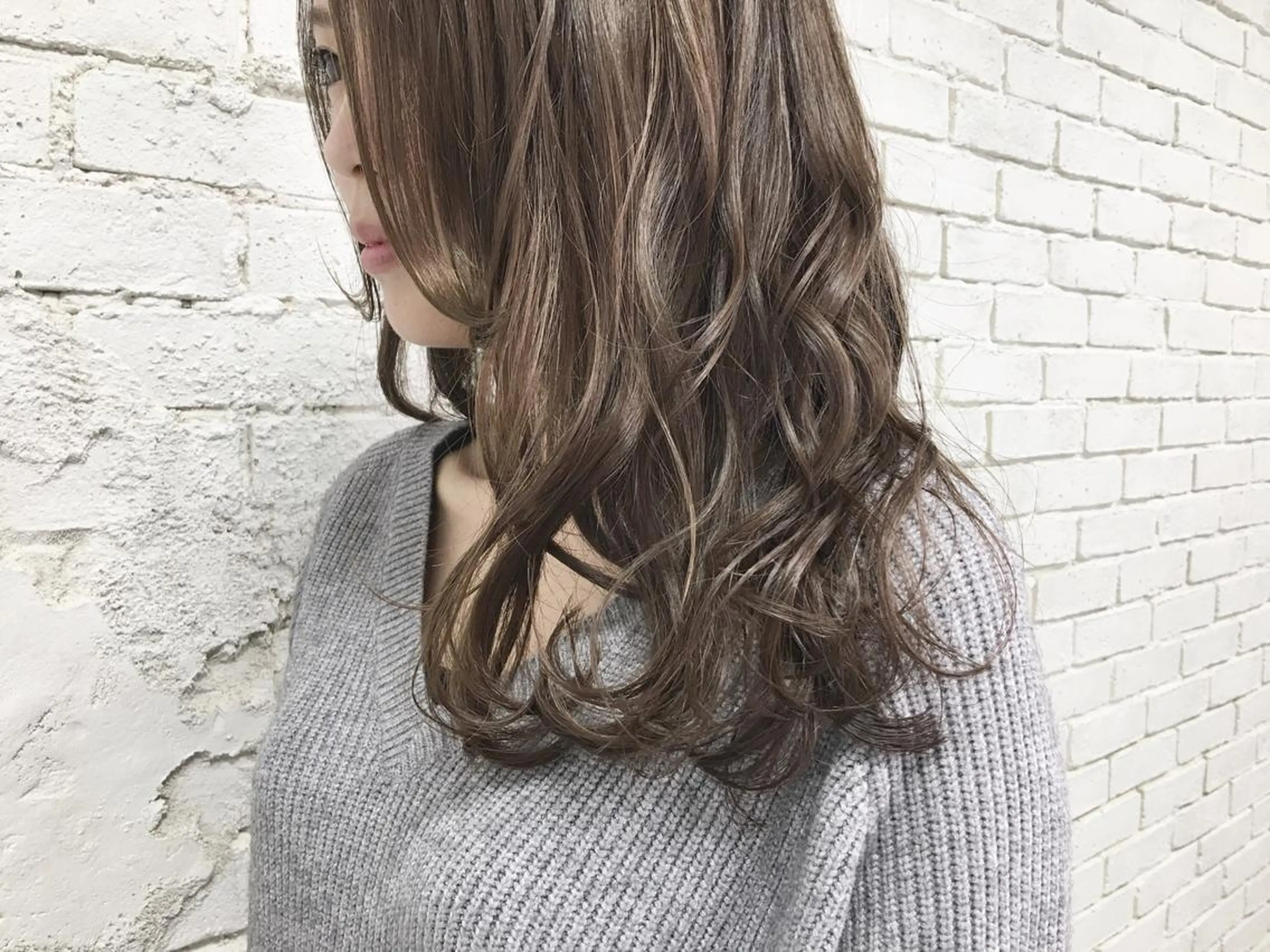 ロング ヘアカラー トリートメント 小澤大輔 YOLO hairのヘアスタイル