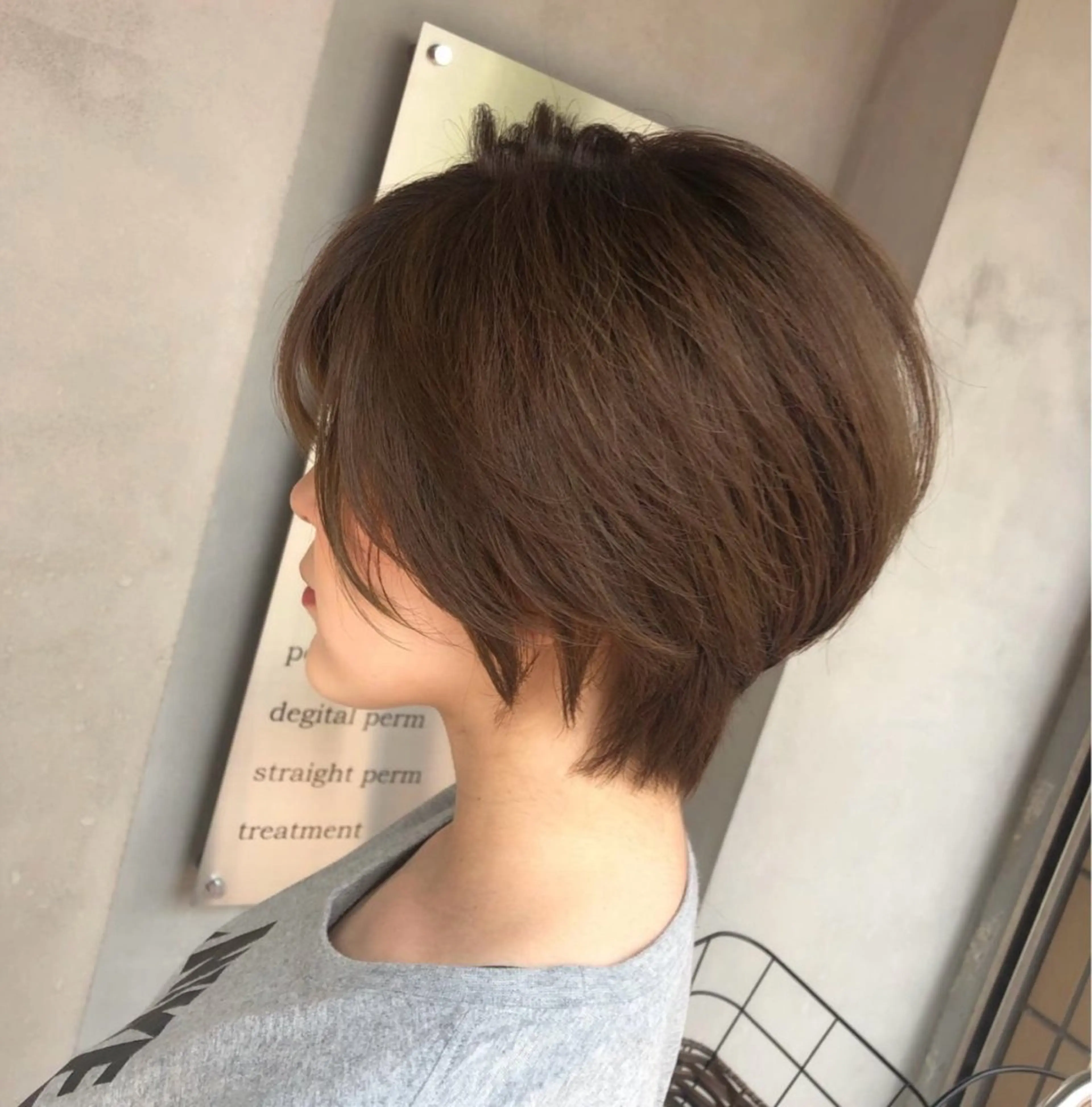 ショート La fith hair lov.駅家店【ラフィス ヘアー ロブ】所属・Lafithhair lov. 福山駅家店のヘアスタイル