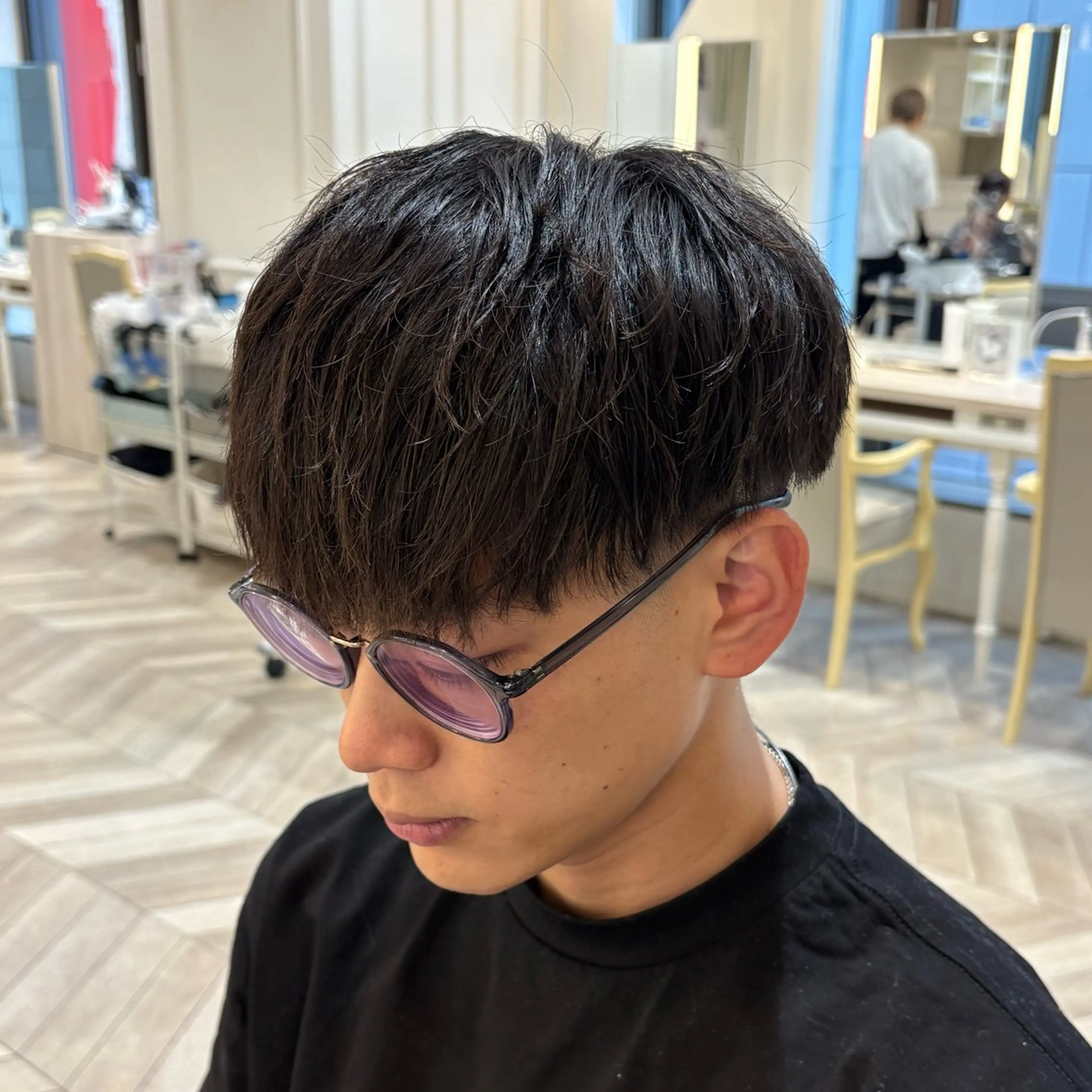 ショート パーマ メンズ カット NYNY 🌺Ruiのヘアスタイル