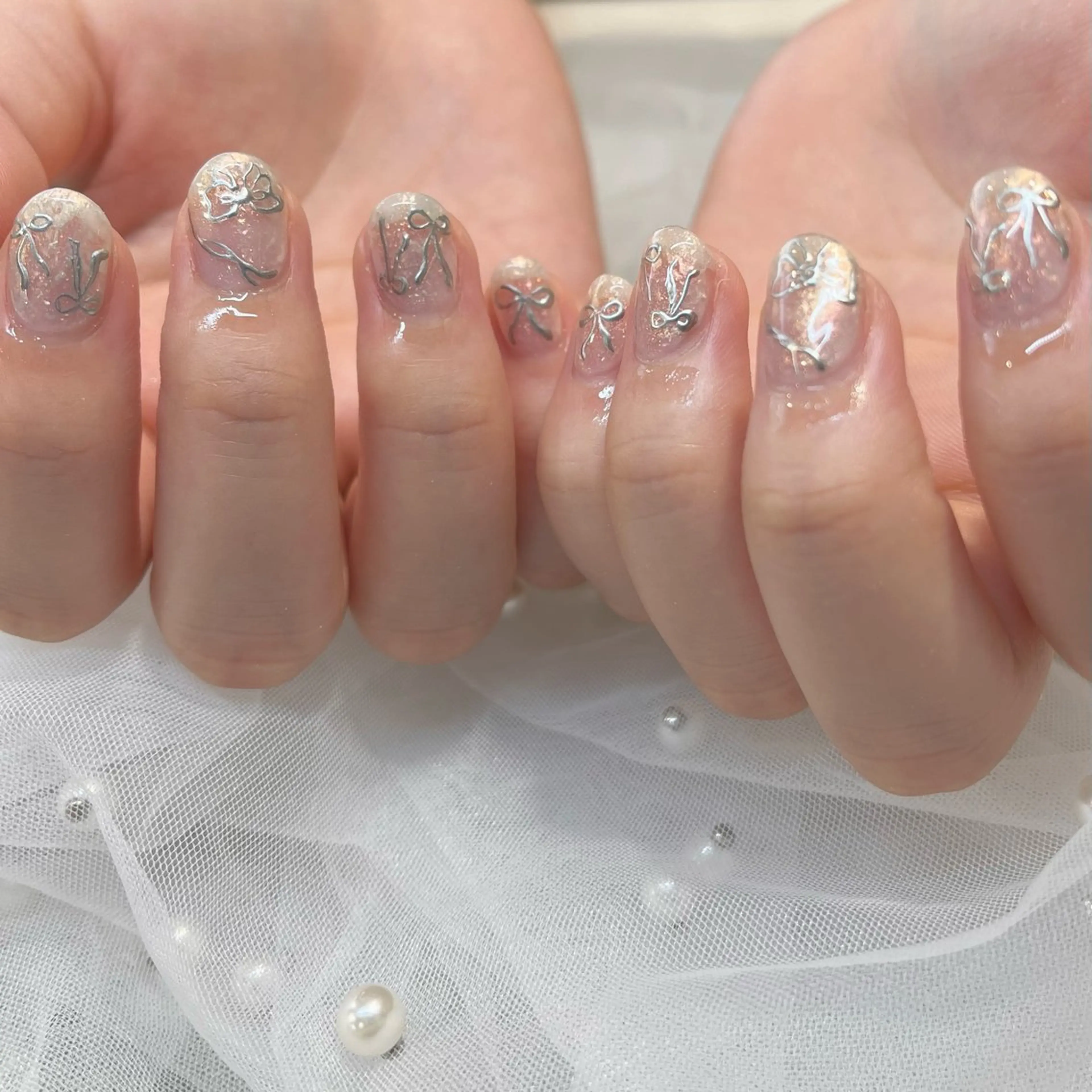 ネイル ハンドネイル 内田 里穂のネイルデザイン