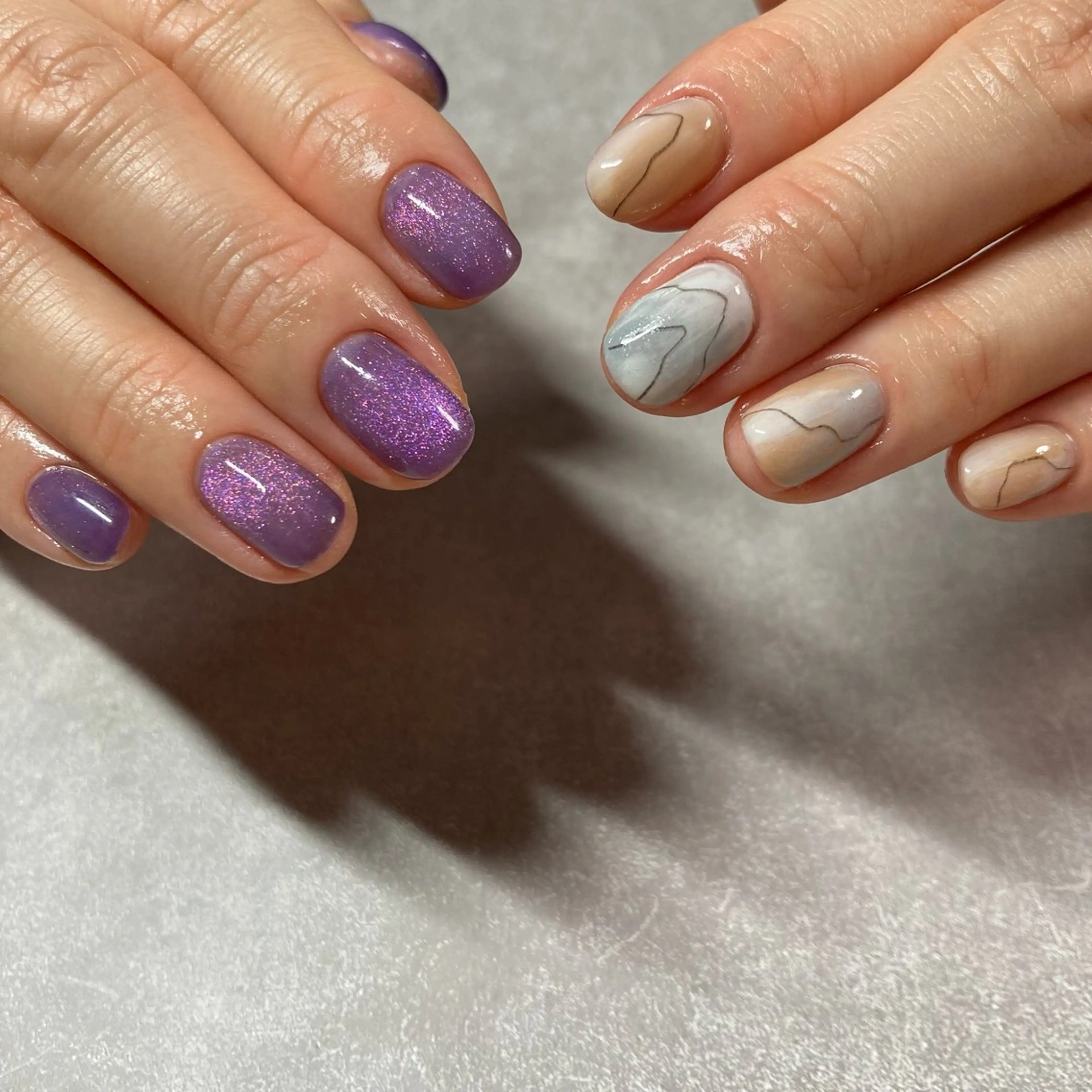 ネイル マグネットネイル nails by sayaのネイルデザイン
