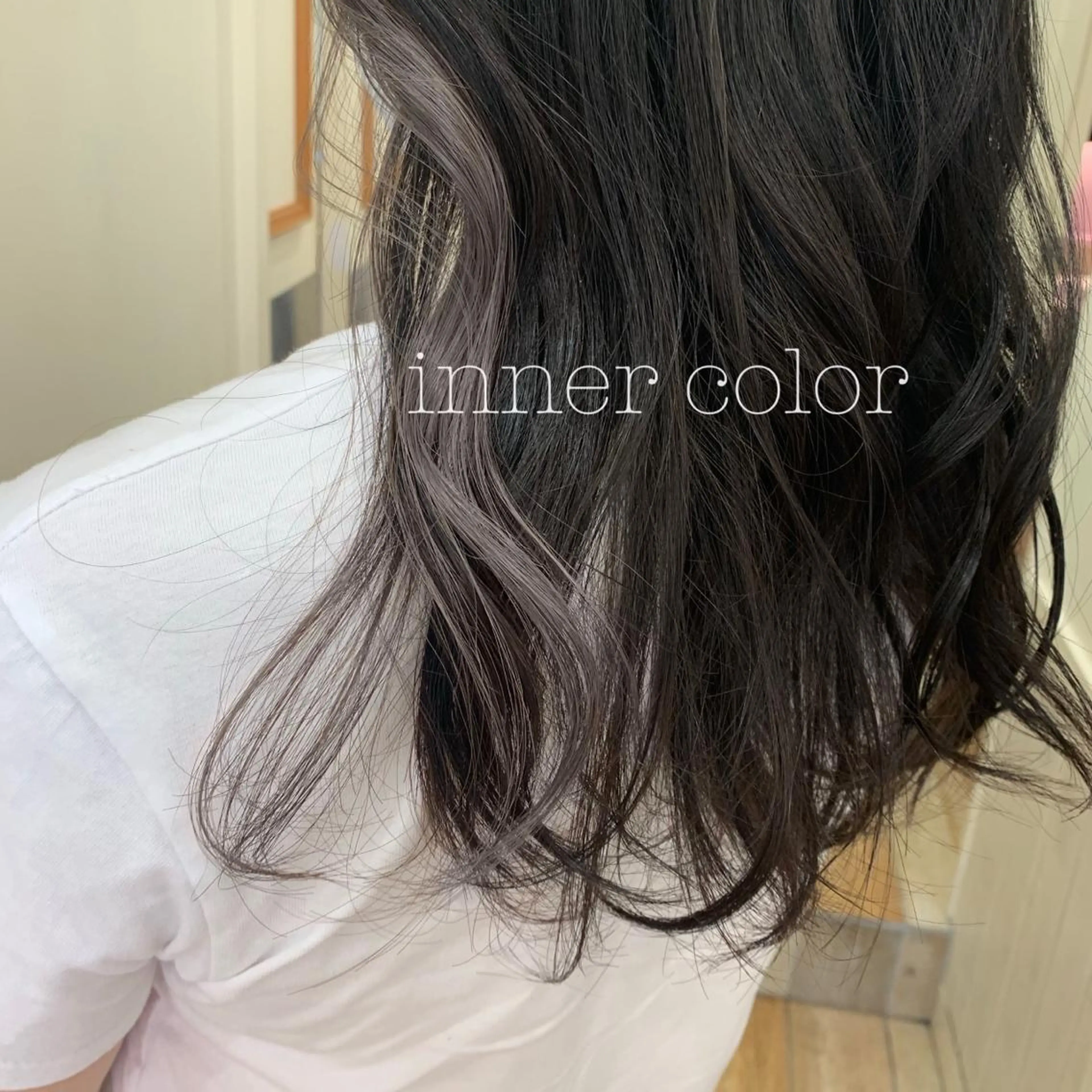 セミロング カラー カット ヘアカラー トリートメント ぱつっとボブ/ 小野あかねのヘアスタイル