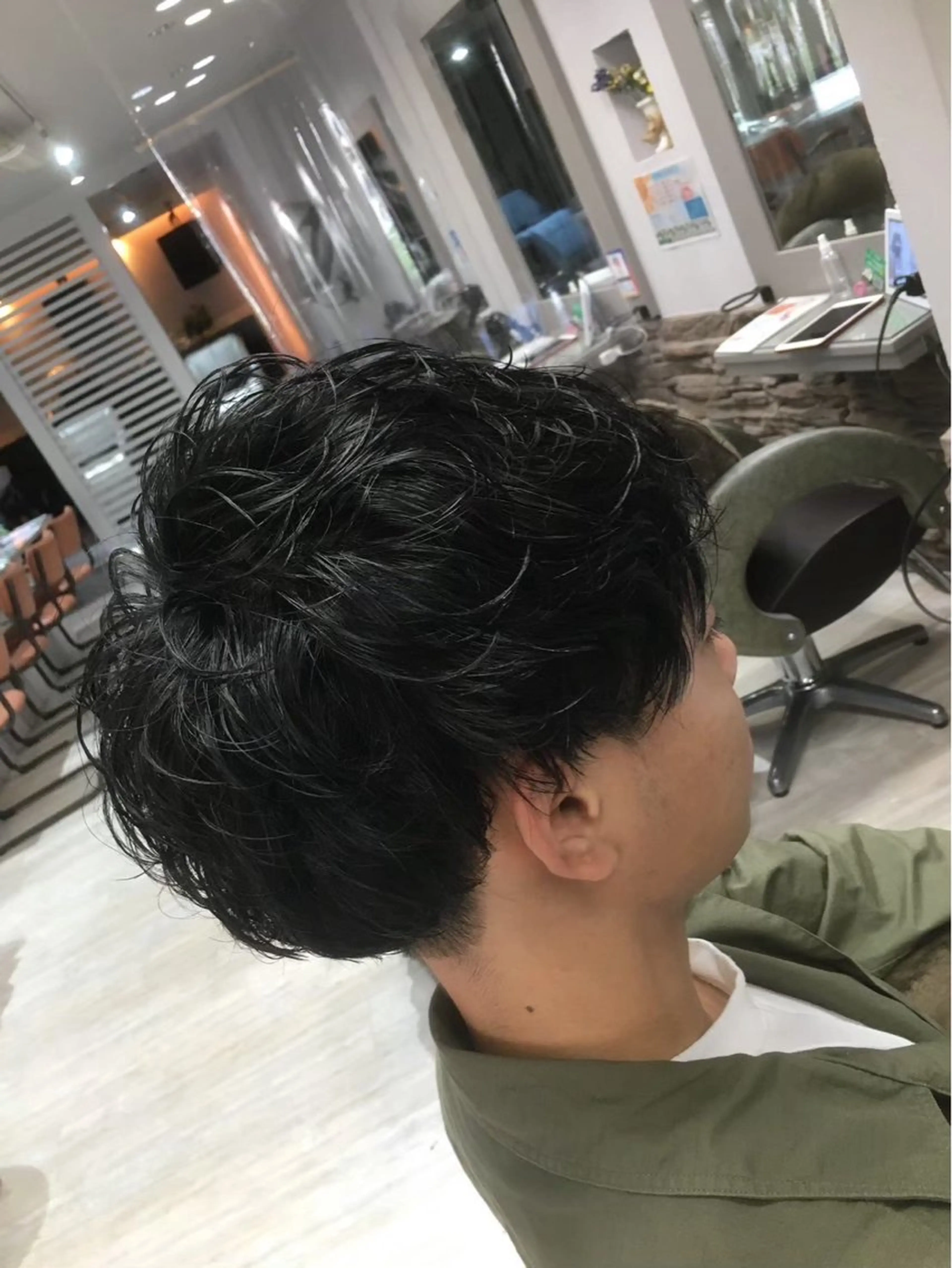 【カット＋ニュアンスパーマ】⭐️メンズカット+ニュアンスパーマ⭐️/カルマパーマ/シャギーパーマ/シャドウパーマの写真