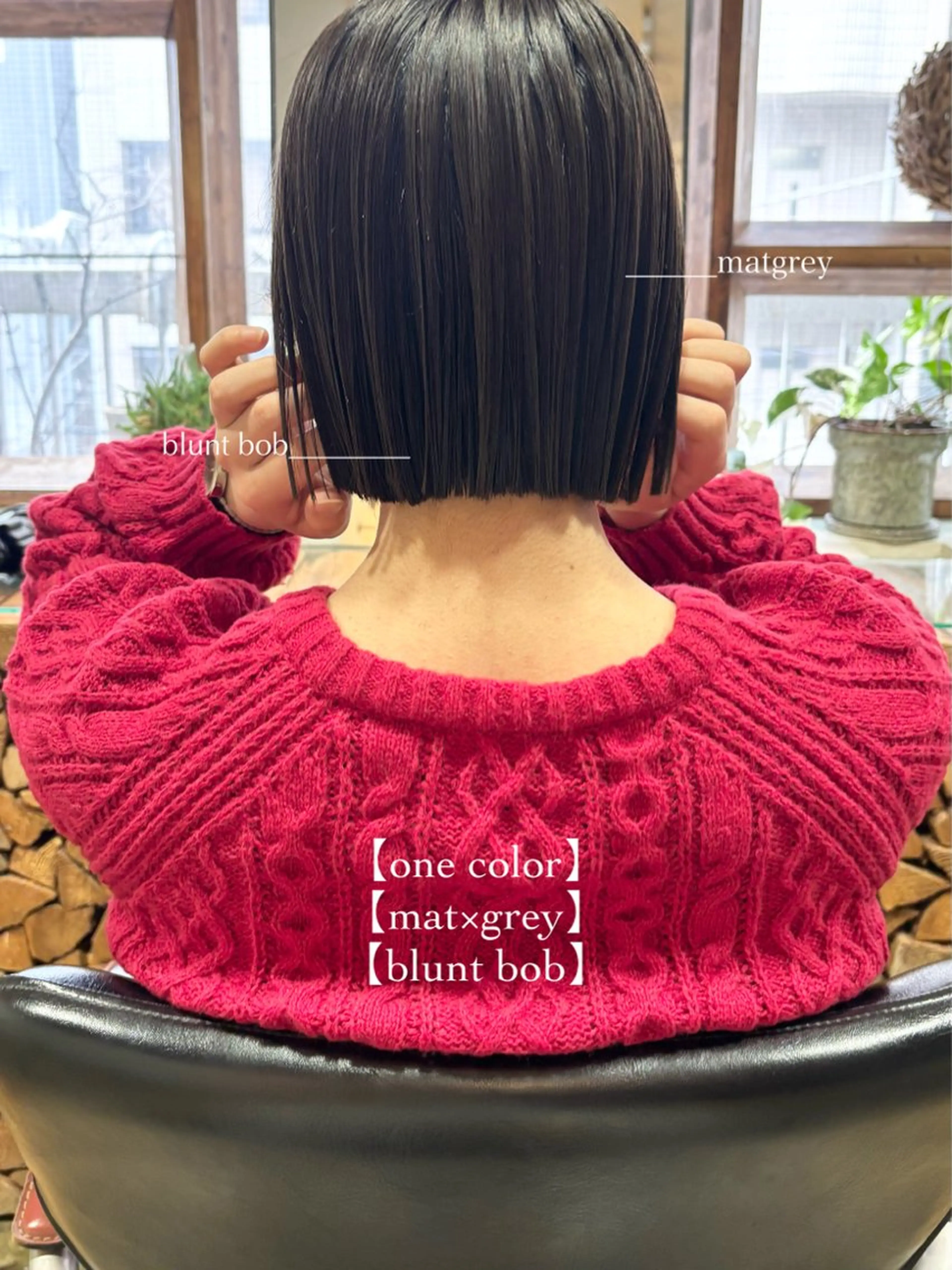ミディアム カラー カット ヘアカラー ⌇透明感color 🎀ᴍᴇɢᴜᴍɪ ⌇のヘアスタイル