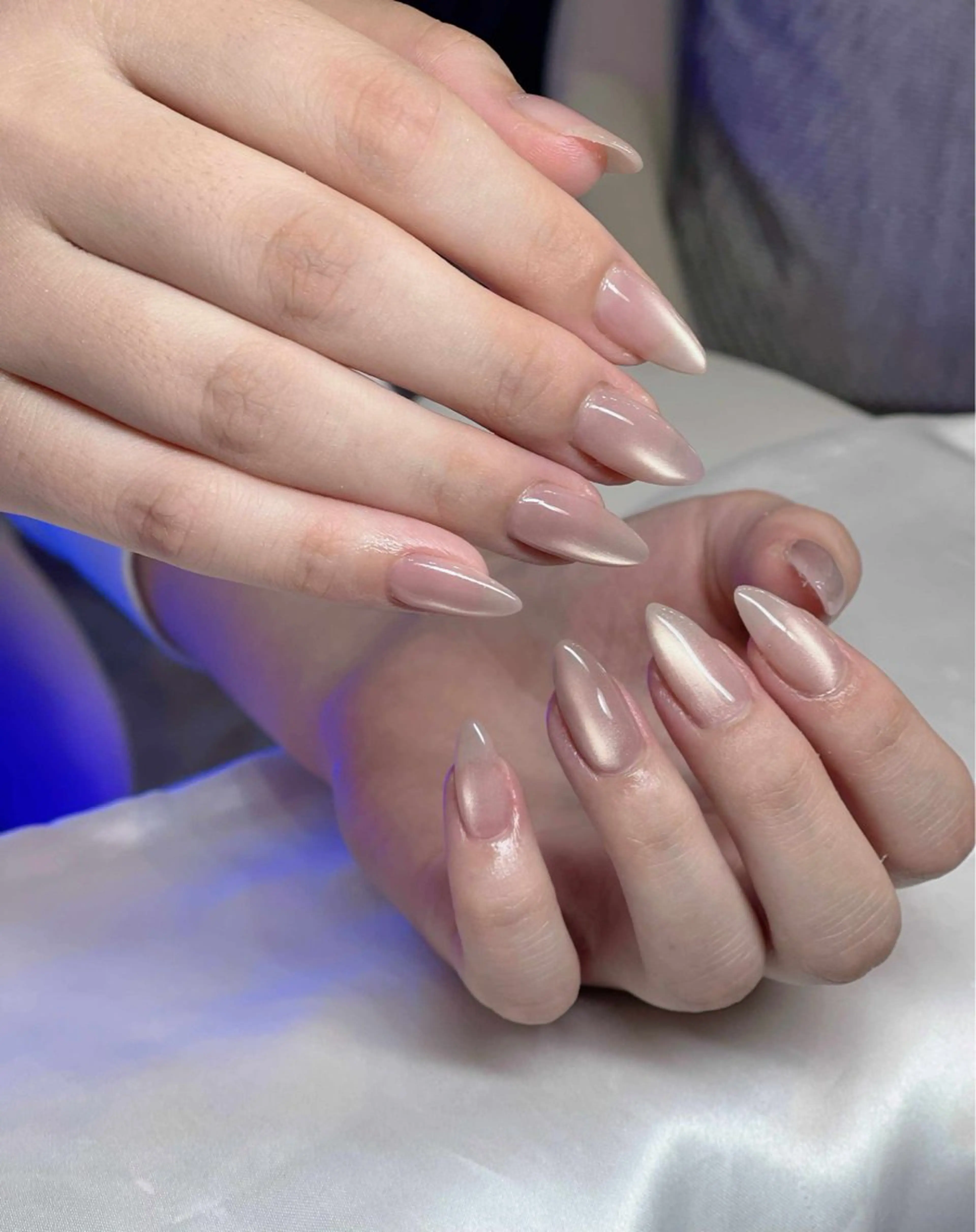 ネイル マグネットネイル ハンドネイル sora ❄️のネイルデザイン