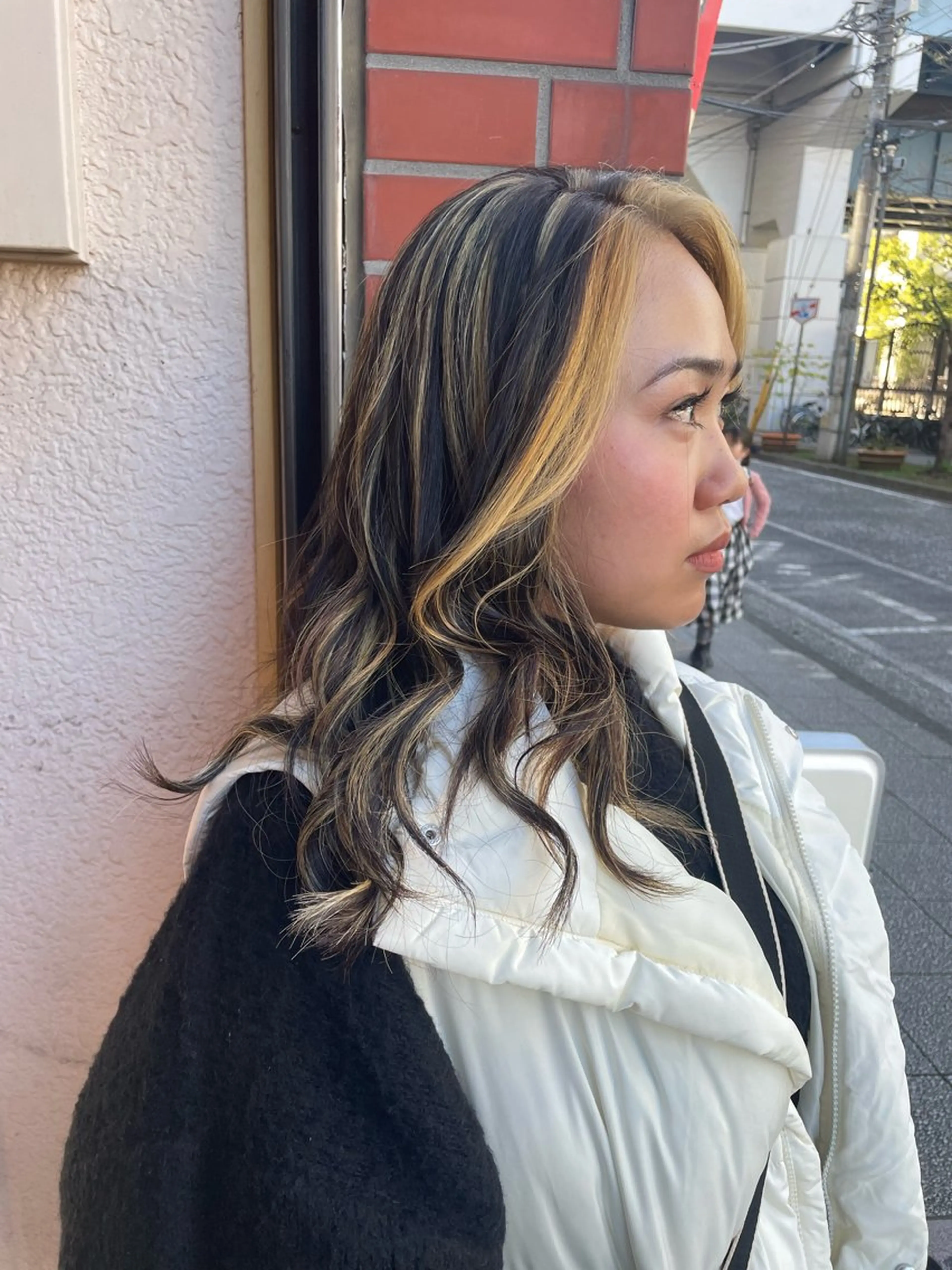 カラー ベージュカラー ハイライトカラー 👑派手髪/カット 👑ANRYのヘアスタイル