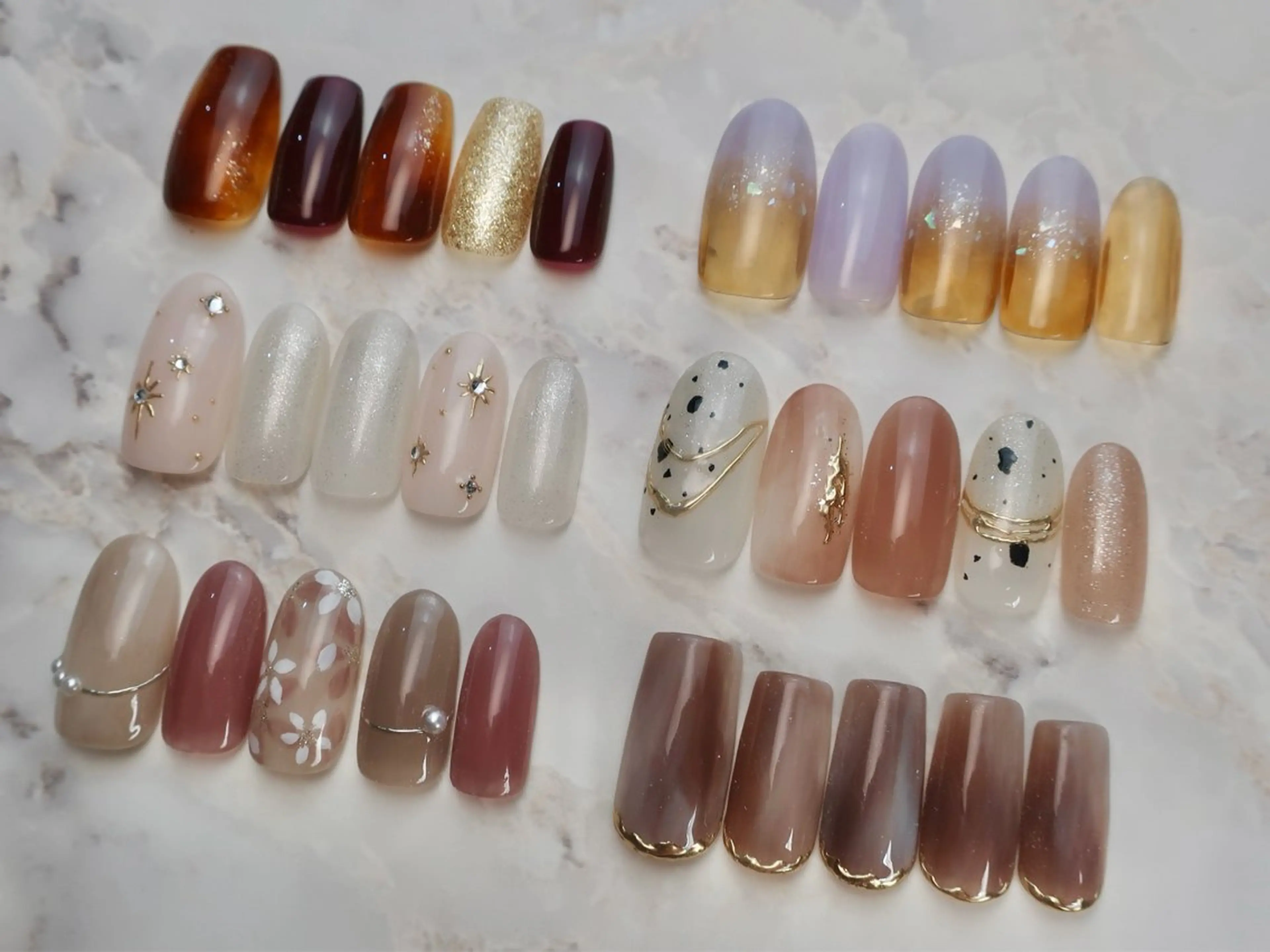 ネイル ハンドネイル nail salon ワンミリオンのネイルデザイン