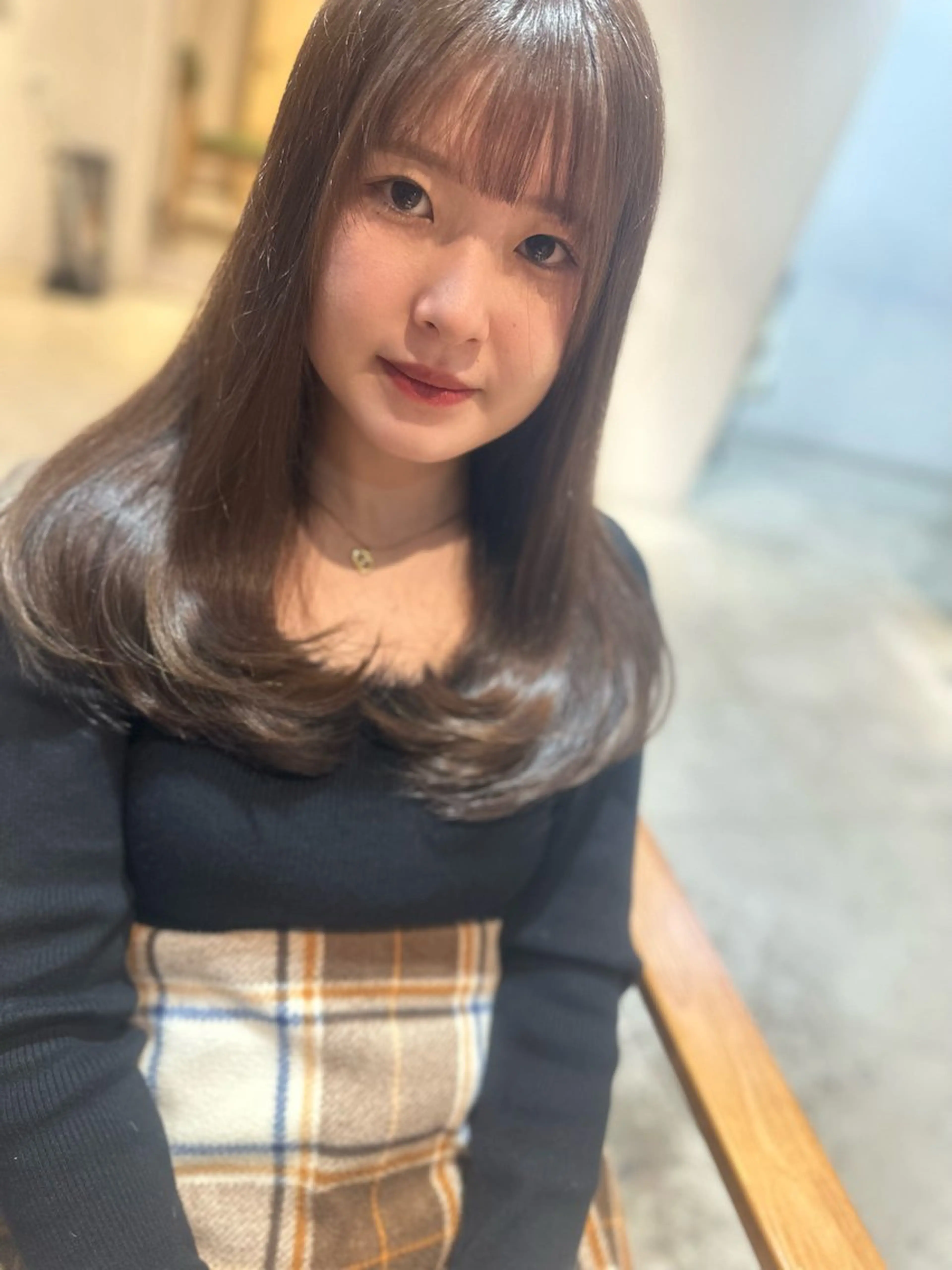 セミロング 林 耕太郎のヘアスタイル