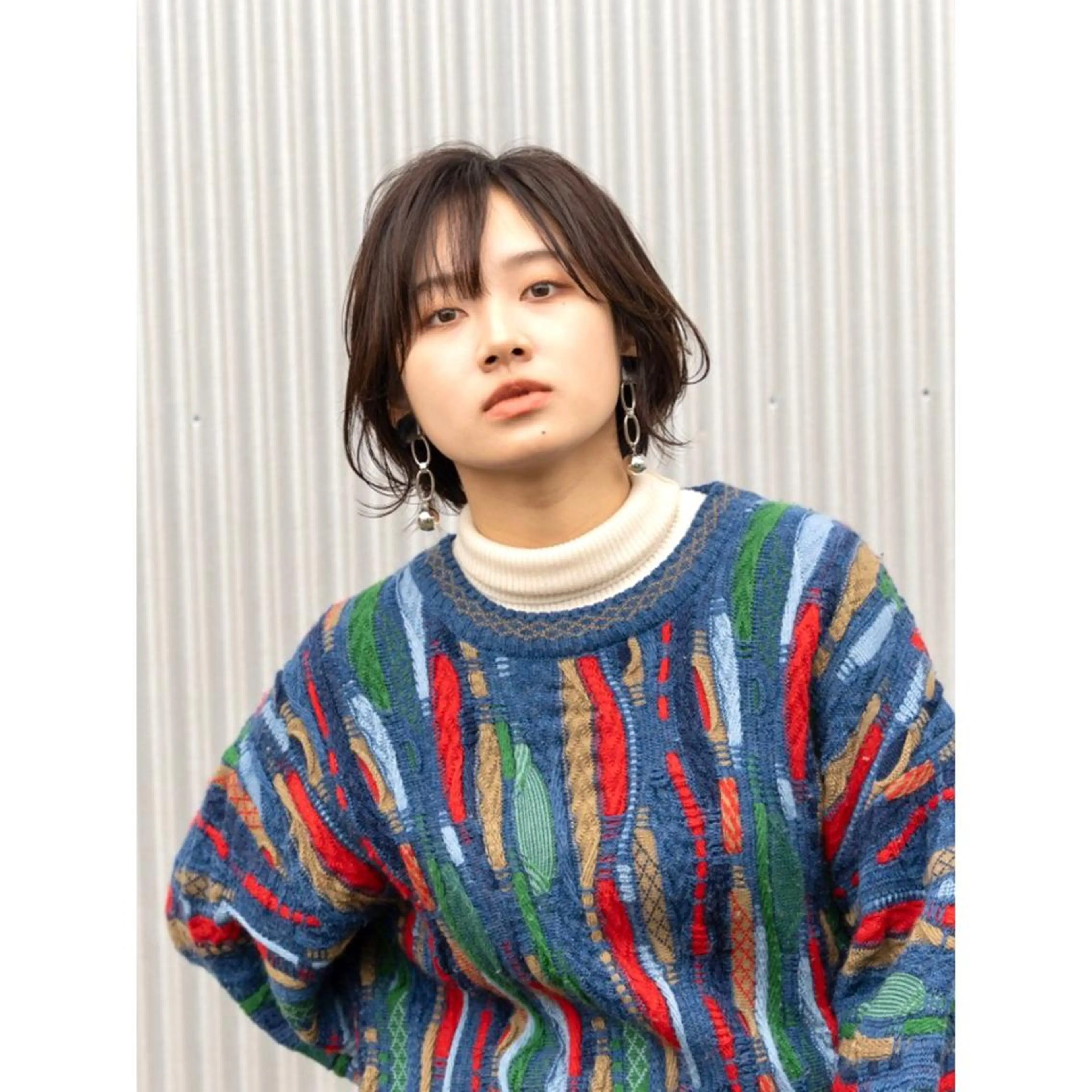 ショート ショートボブ ボブ ショートヘア re.share所属・茅ヶ崎/ショートボブ /ハイトーン/片野のヘアスタイル