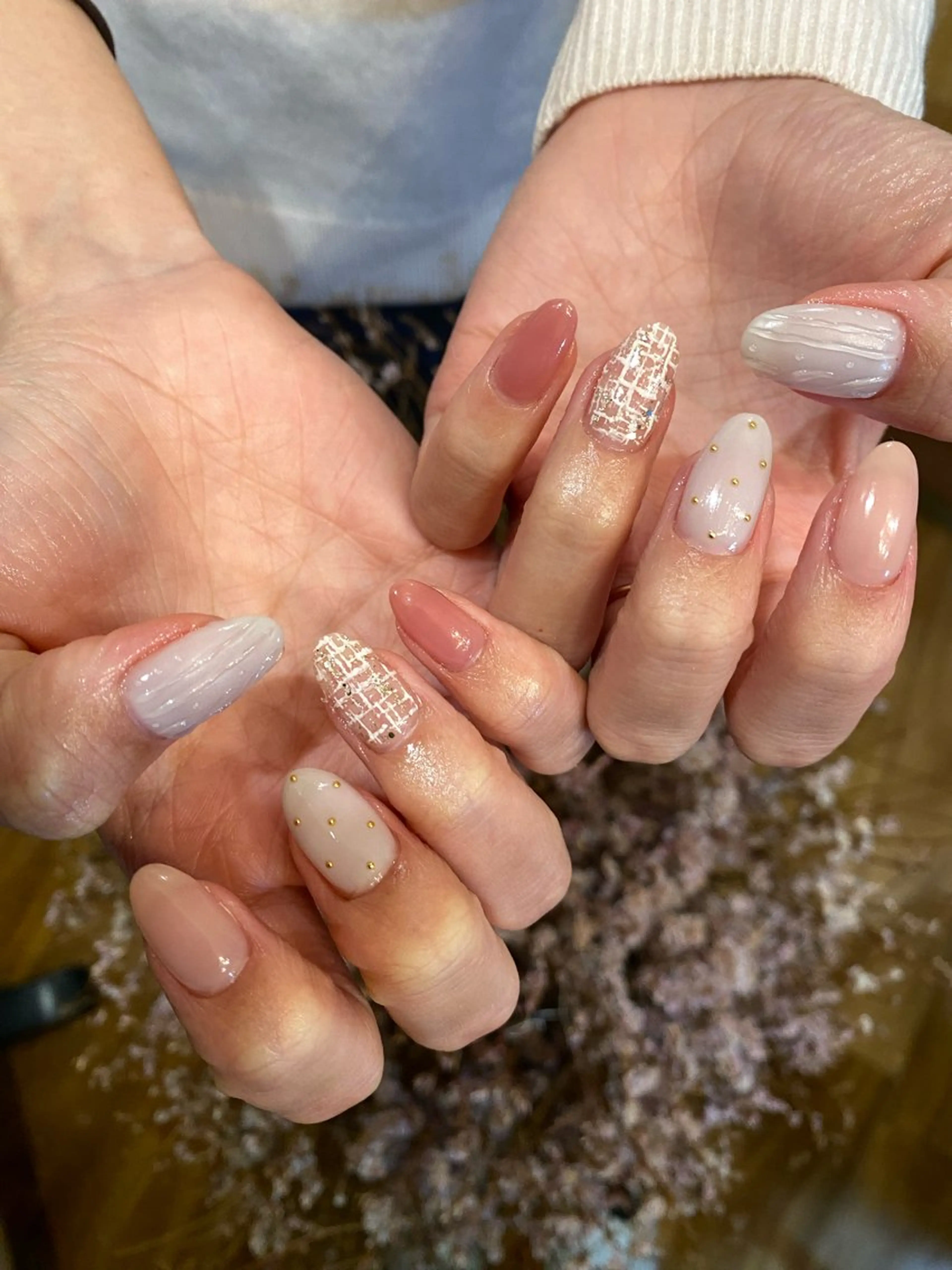 ネイル ハンドネイル private nail salon   crystal ⭐︎ color所属・crystal ⭐︎ colorのネイルデザイン