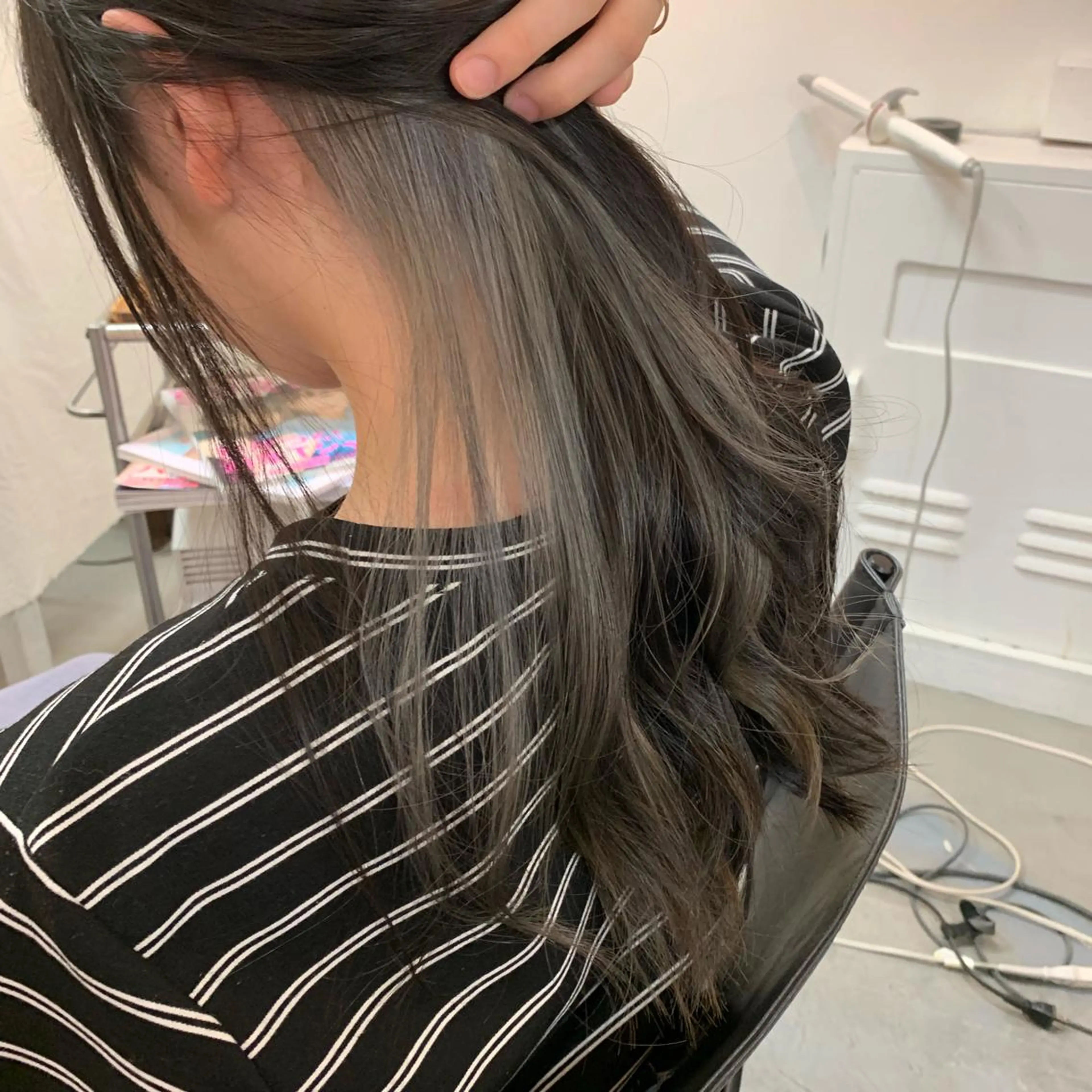 ロング 艶髪color💎髪 質改善ストレート大吉のヘアスタイル