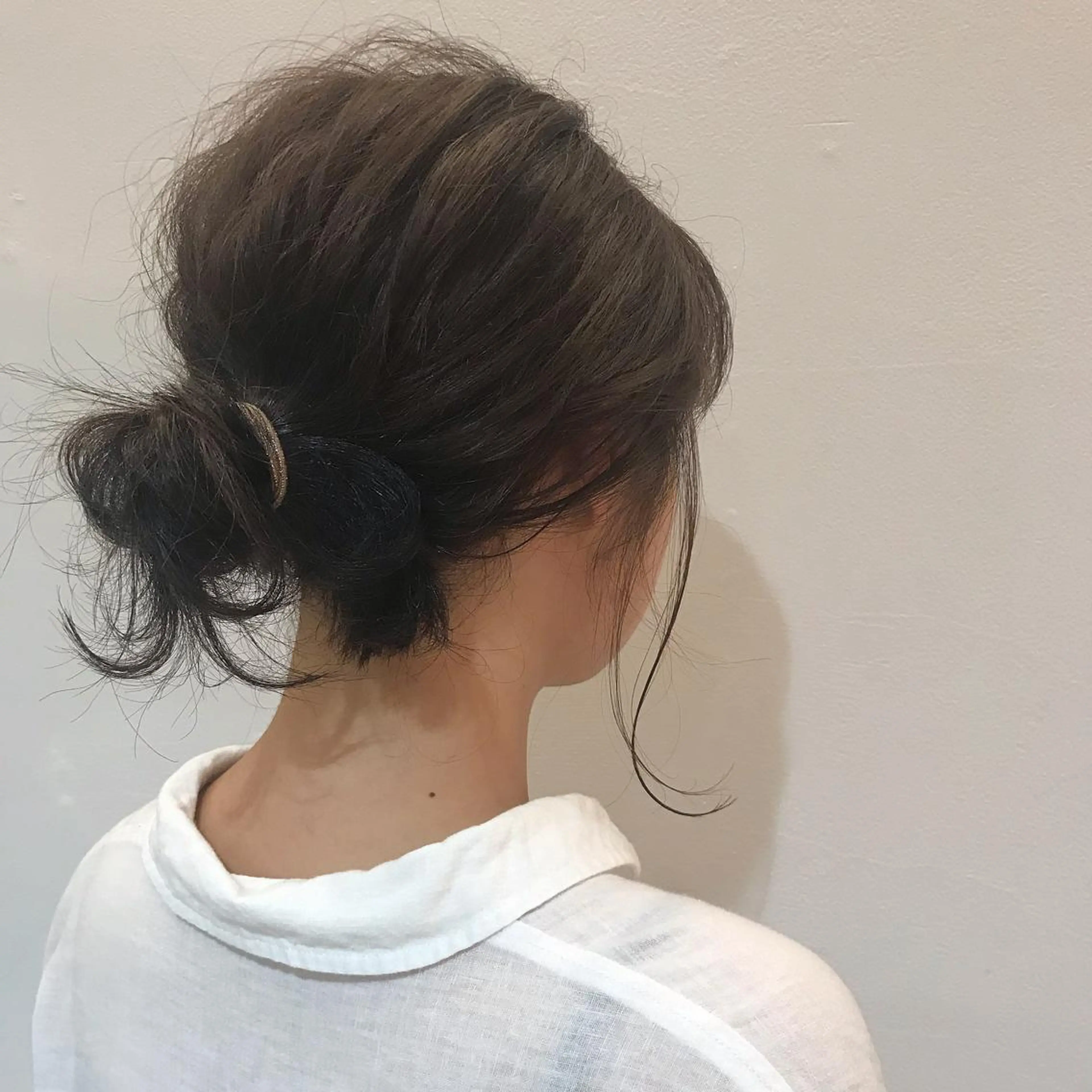 ミディアム 河田 海陽のヘアスタイル
