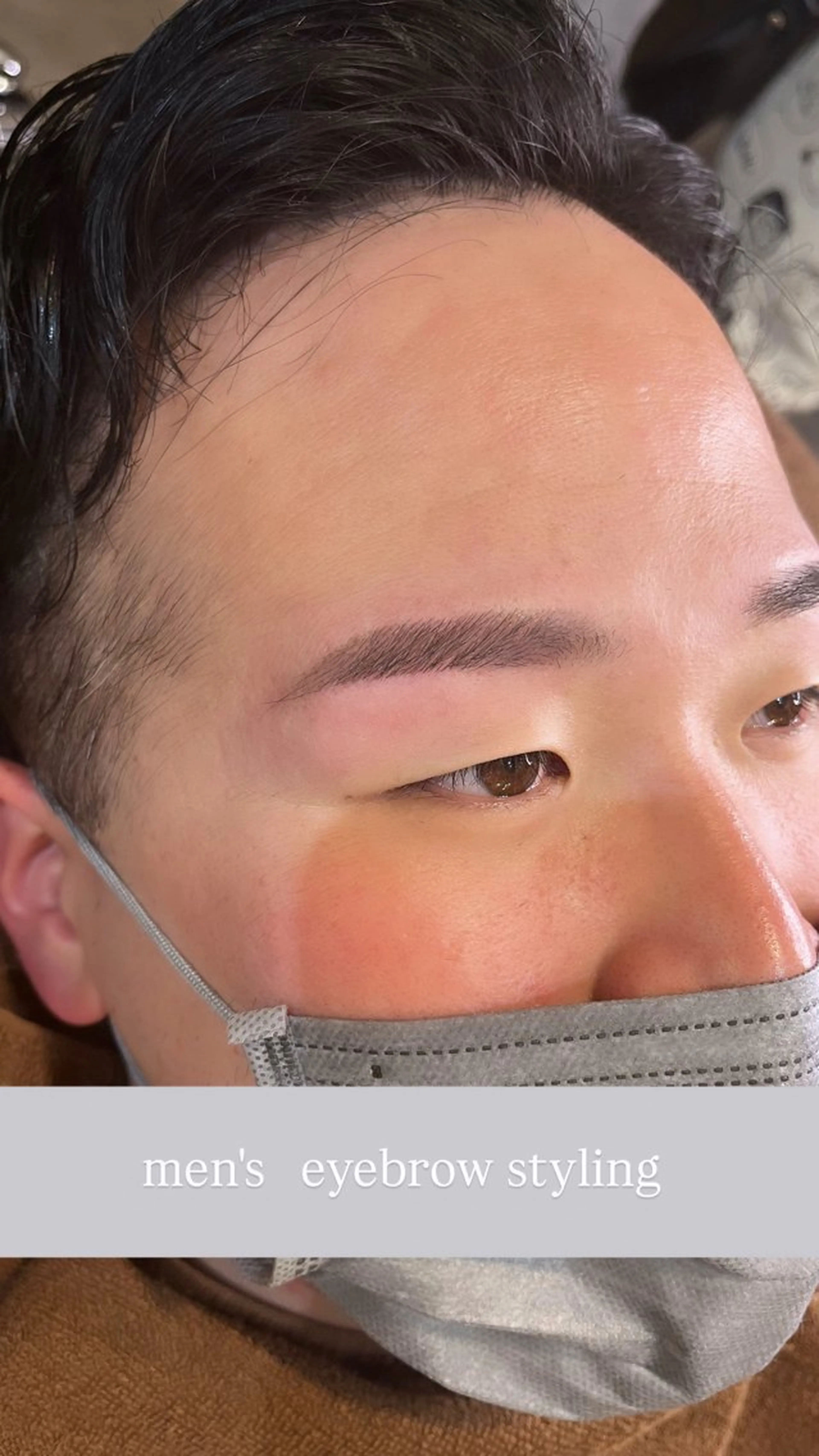 アイブロウ メンズアイブロウ ワックス脱毛 眉カット その他(アイブロウ) AI🌙 骨格分析の眉毛・アイブロウイメージ