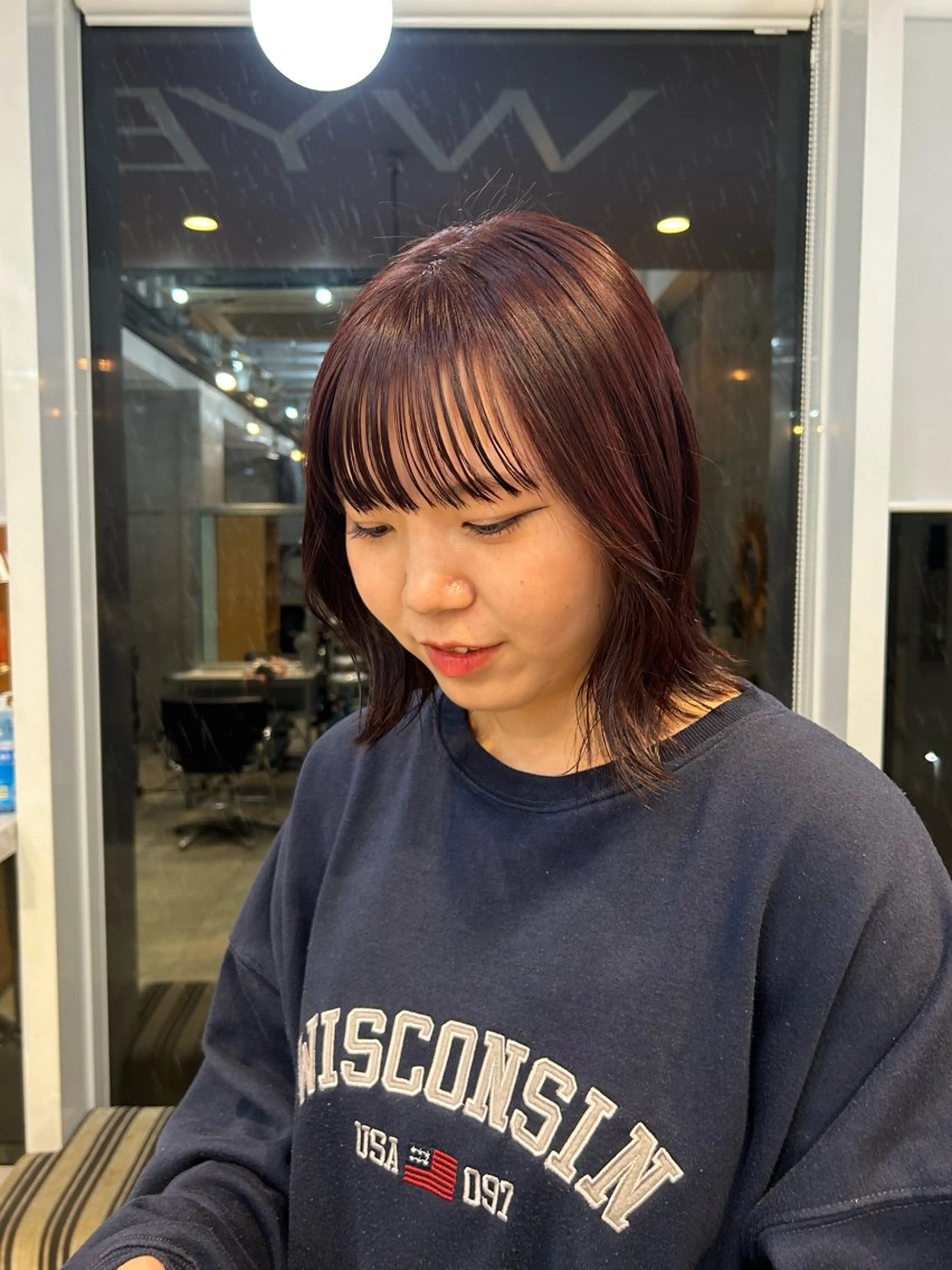 ミディアム カラー カット ヘアカラー 表参道OLSEN✂︎ nanamiのヘアスタイル