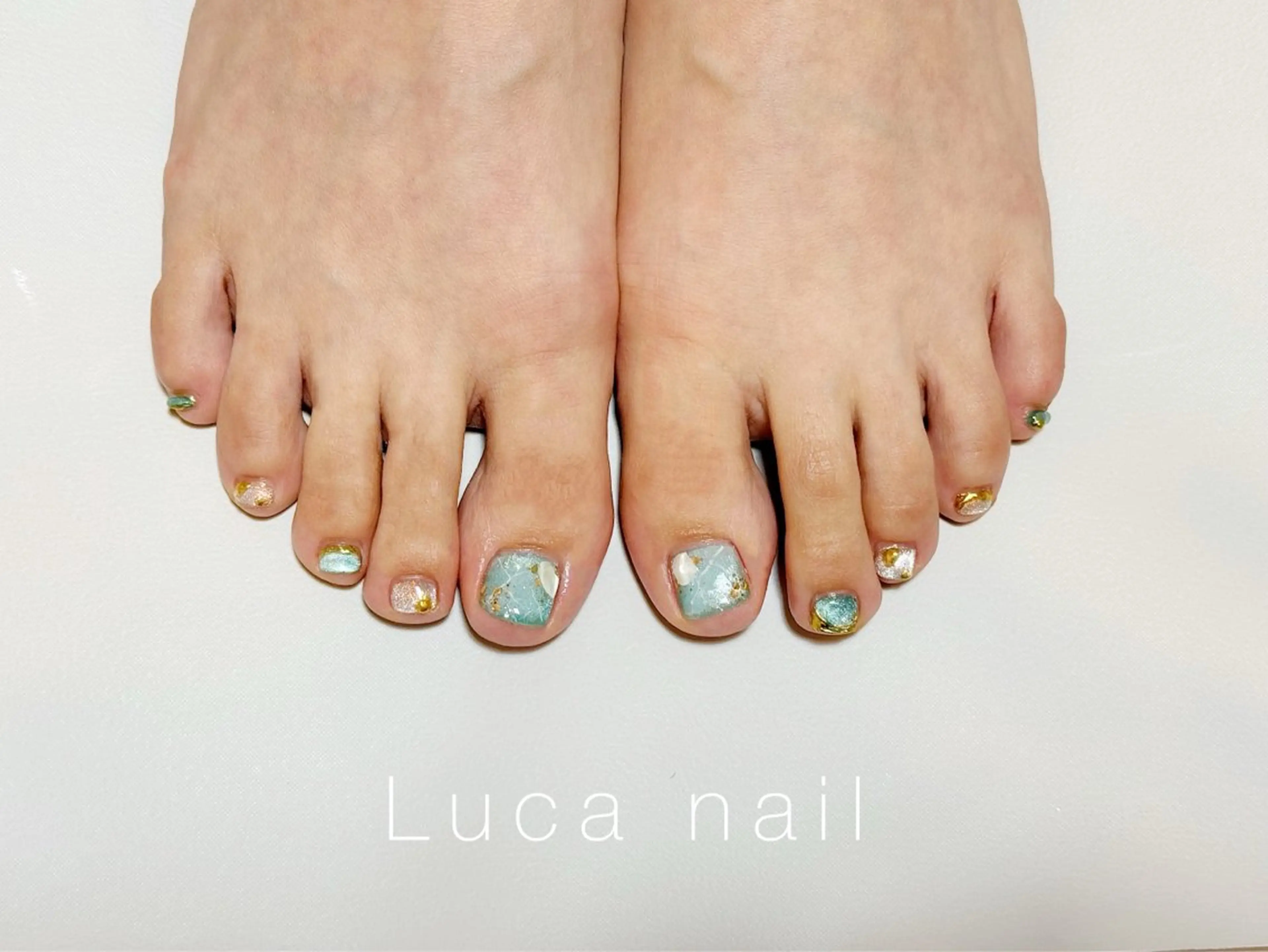 ネイル アートネイル フットネイル Luca nailのネイルデザイン