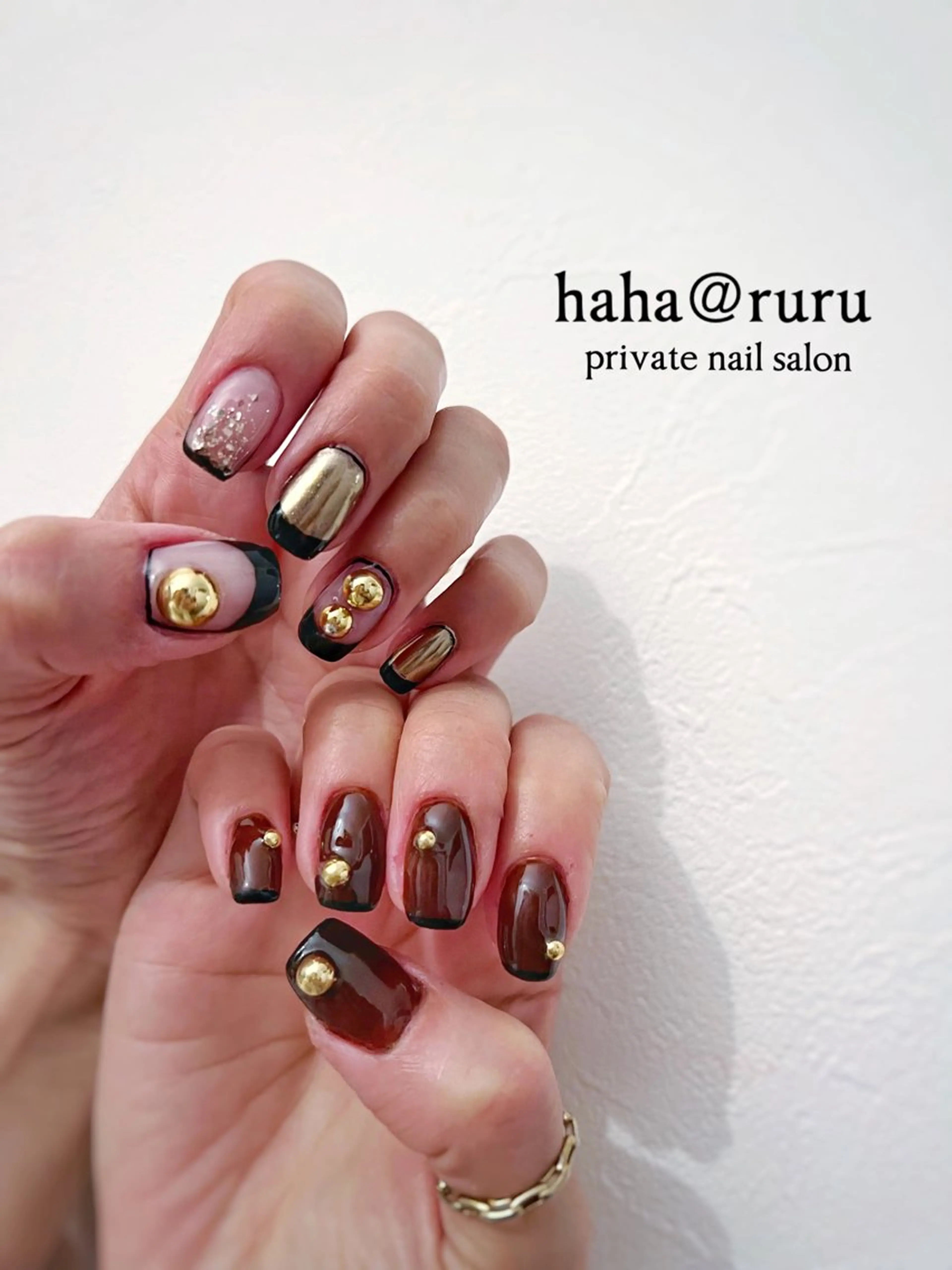 ネイル haha@ ruruのネイルデザイン