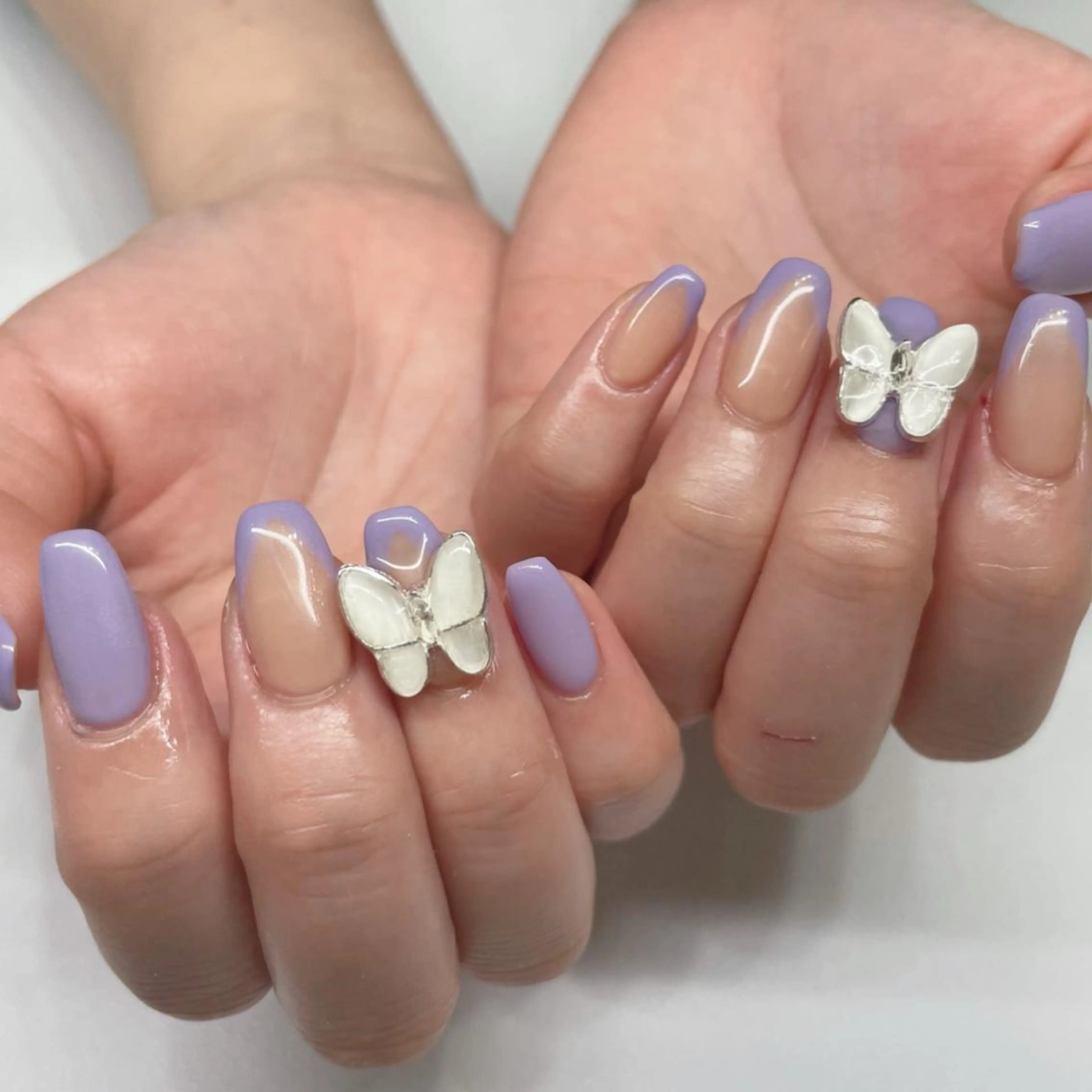 ネイル ジェルネイル グラデーション 持ち込み ニュアンスネイル オフィスネイル Lety total beautyのネイルデザイン