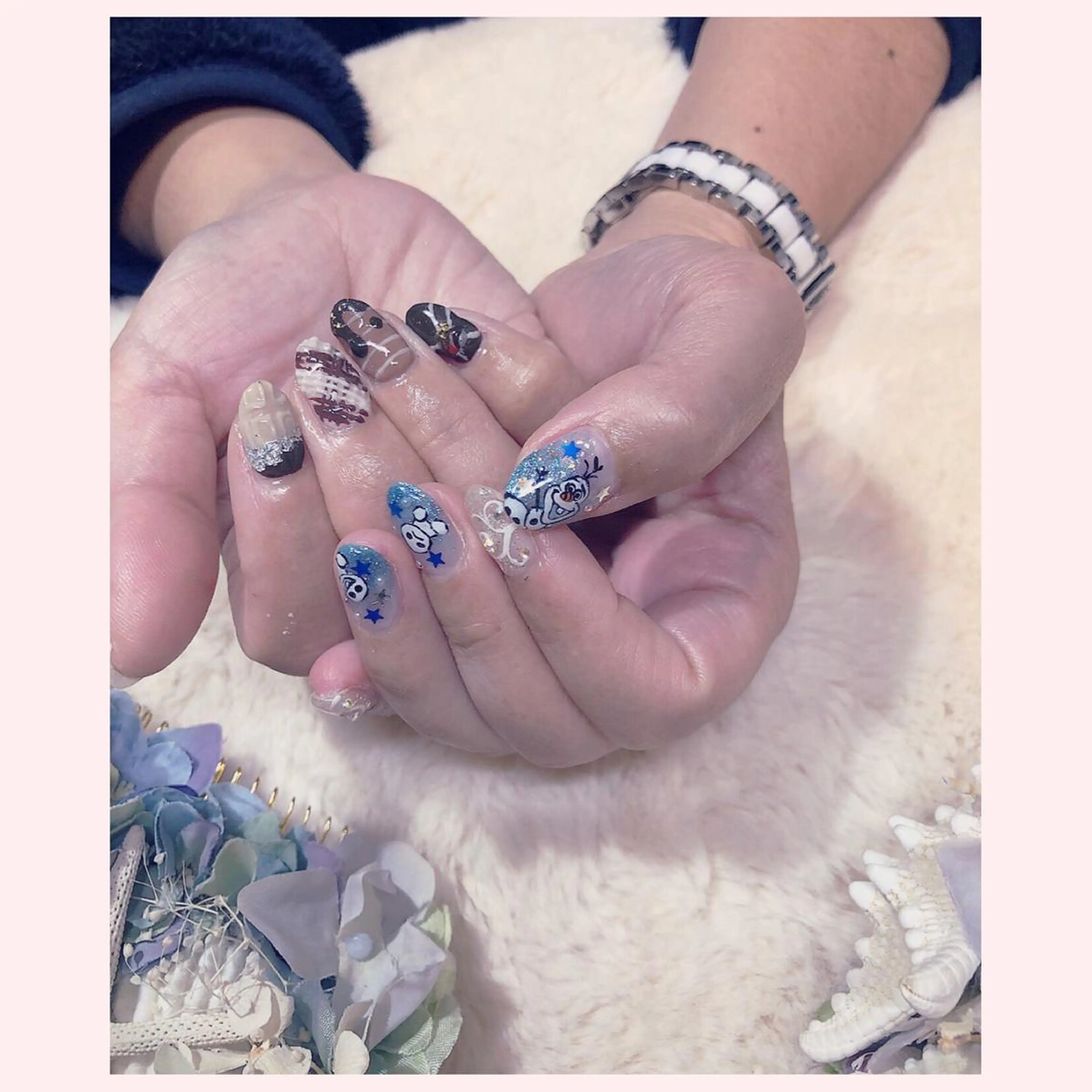 ネイル バレンタイン YAS 青柳 安代のネイルデザイン